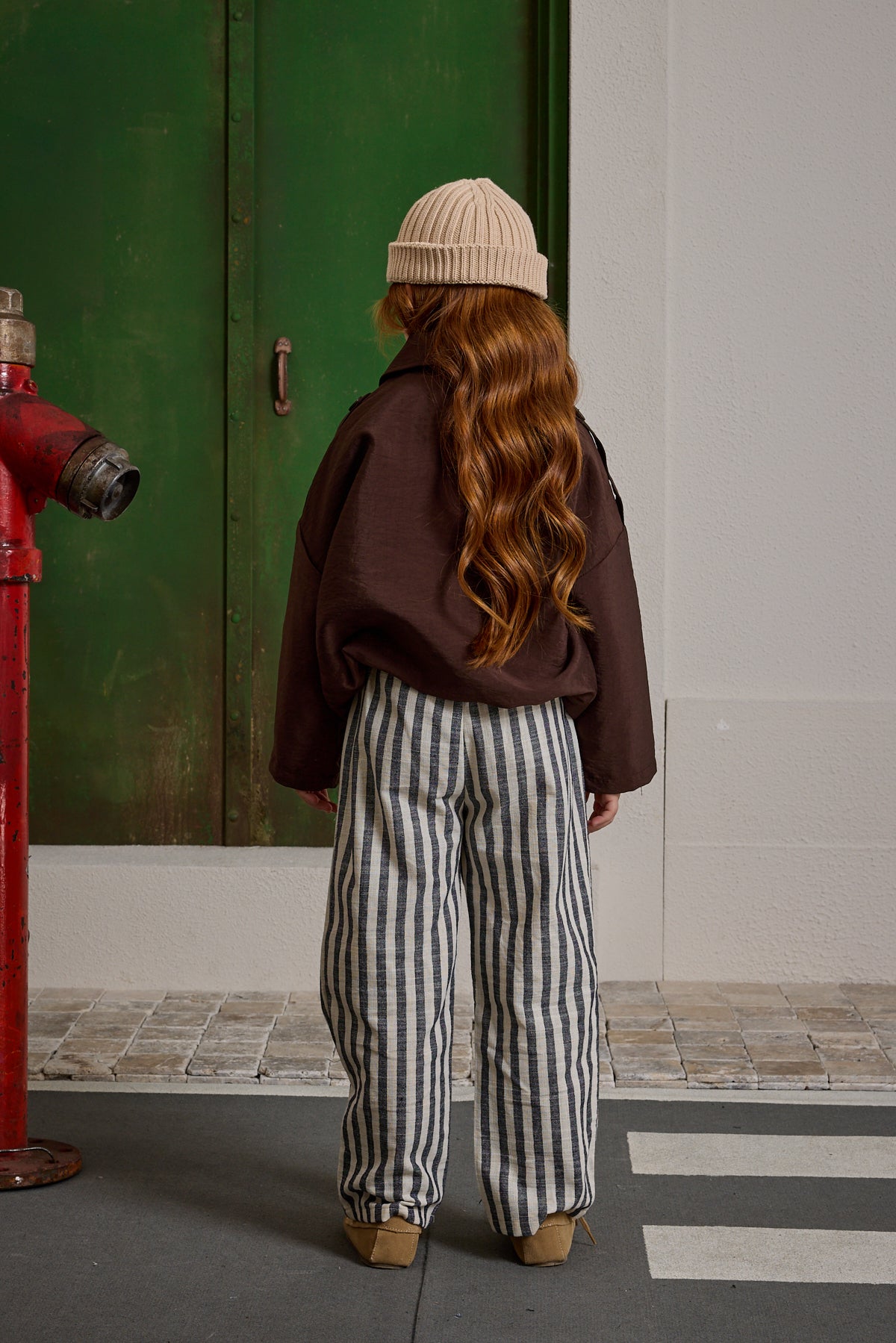 Apoletli Bomb Ceket Kahverengi