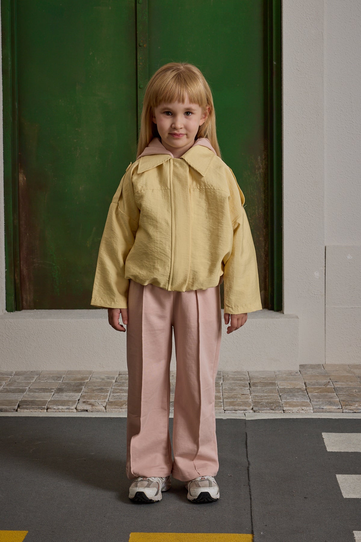 Apoletli Bomb Ceket Sarı