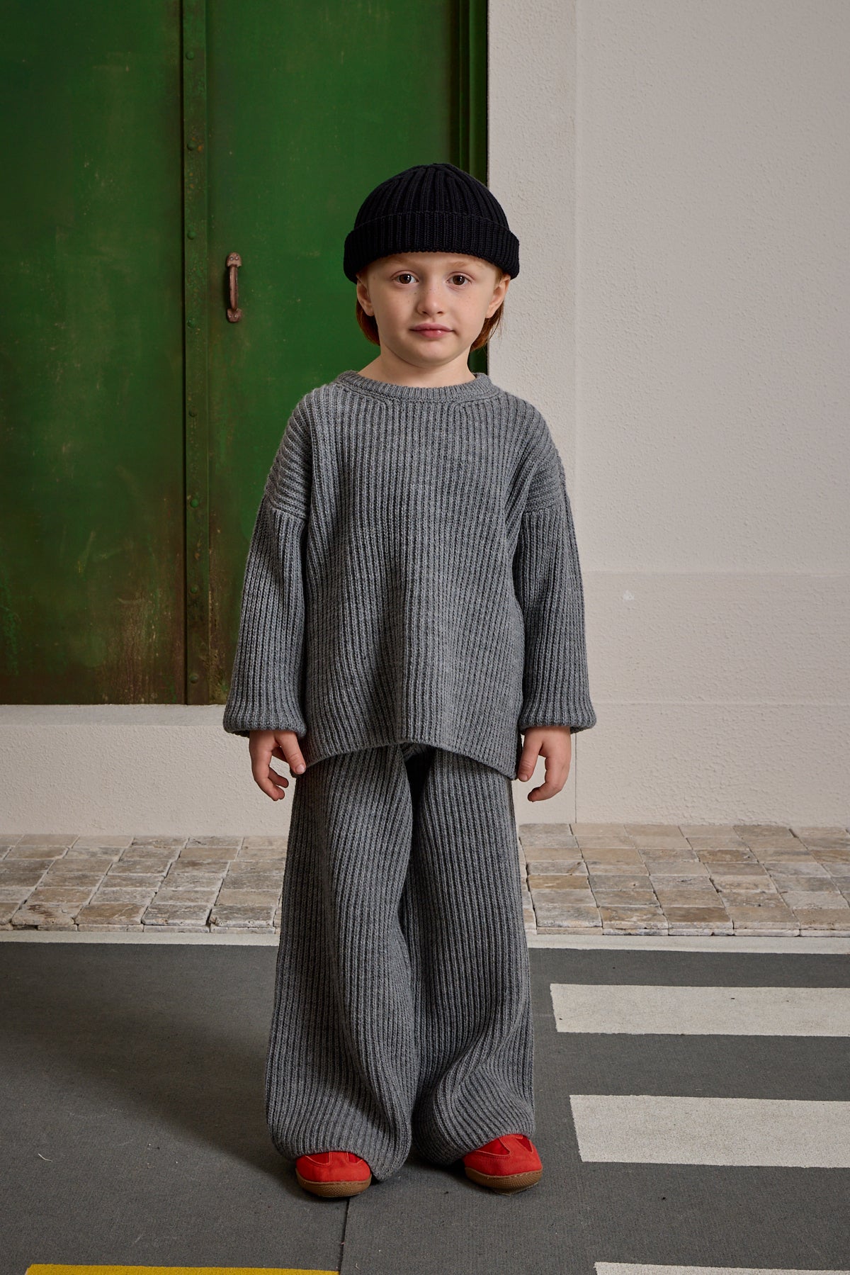 Basic Triko Takım Gri