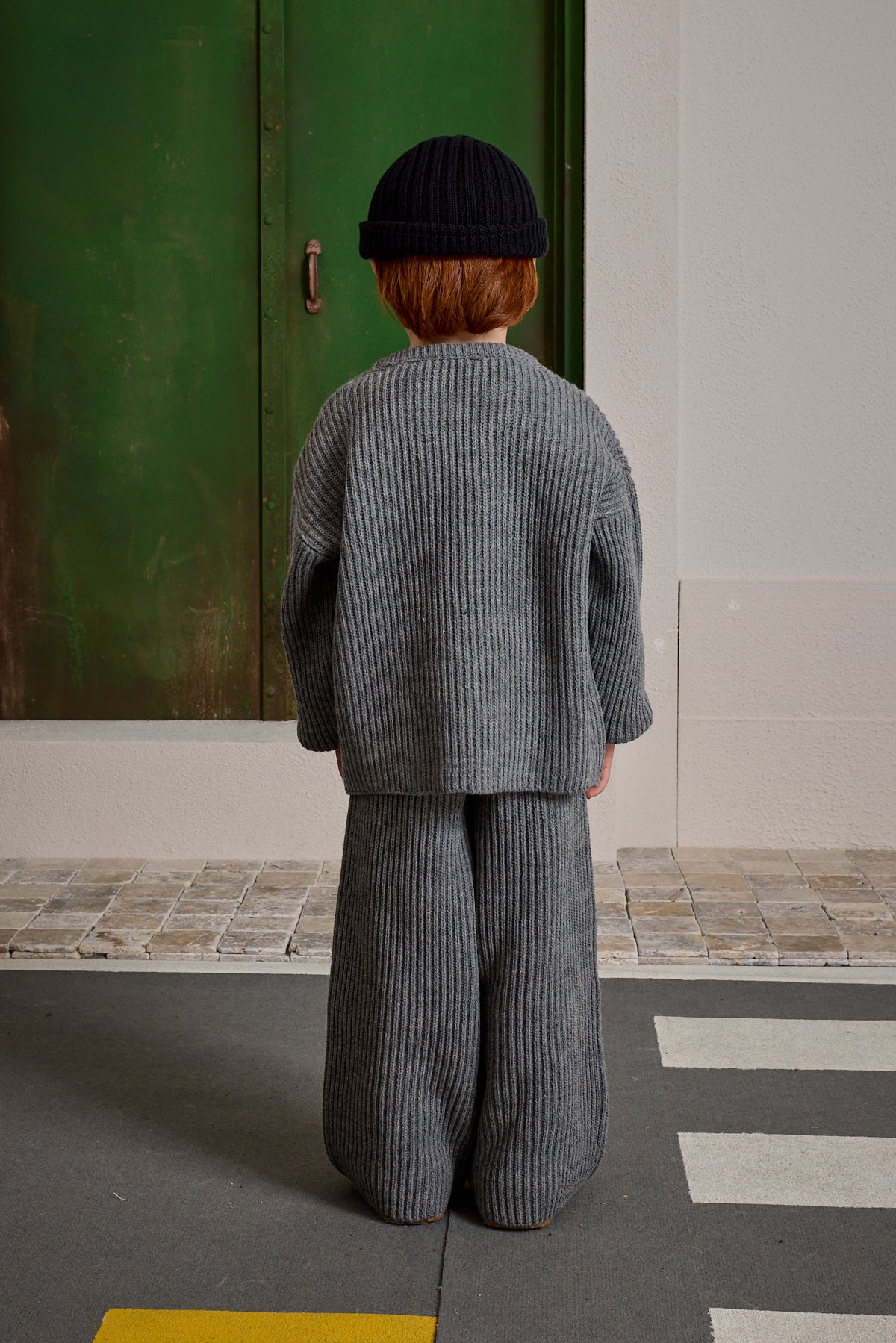 Basic Triko Takım Gri