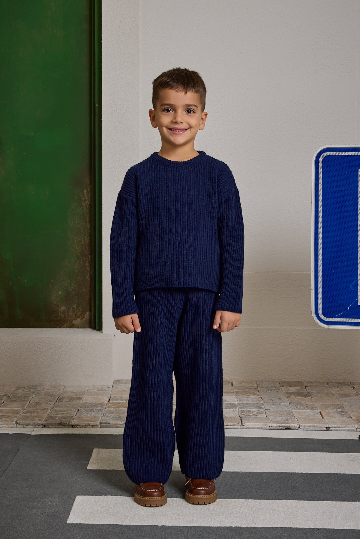 Basic Triko Takım Lacivert