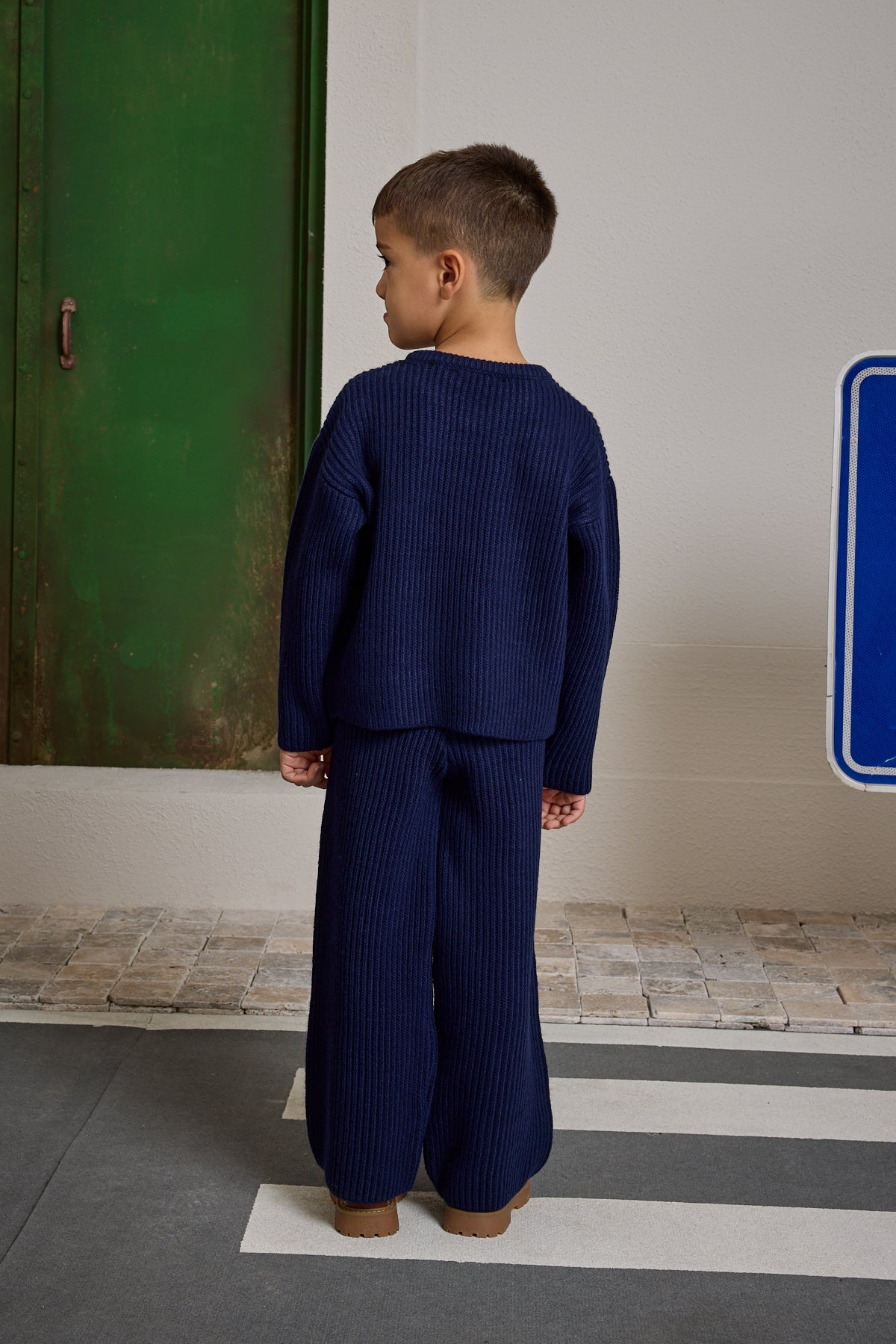 Basic Triko Takım Lacivert