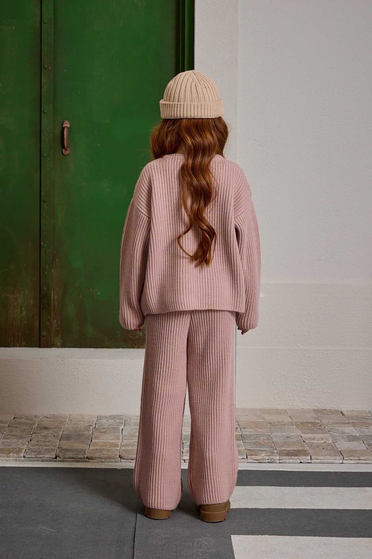 Basic Triko Takım Pembe