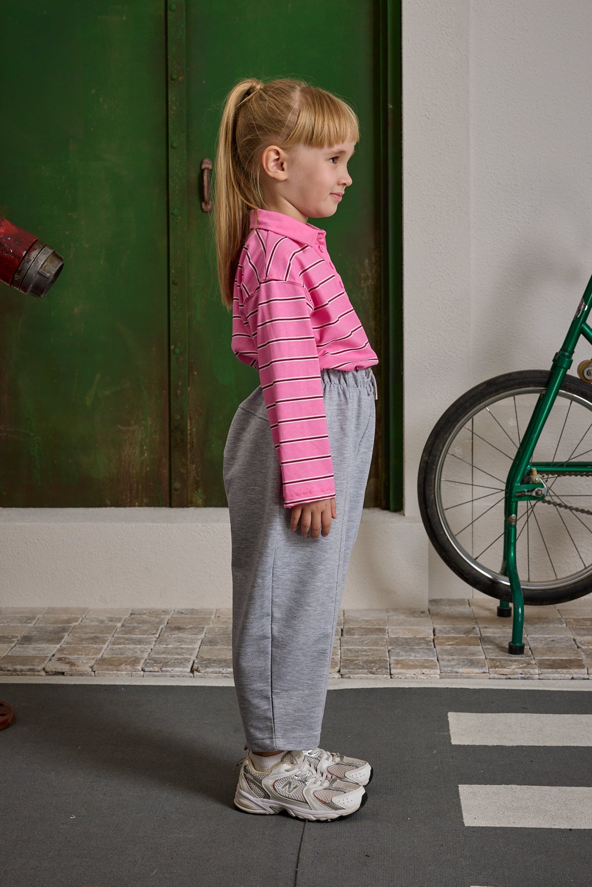 Bomb Eşofman Altı Gri Melange