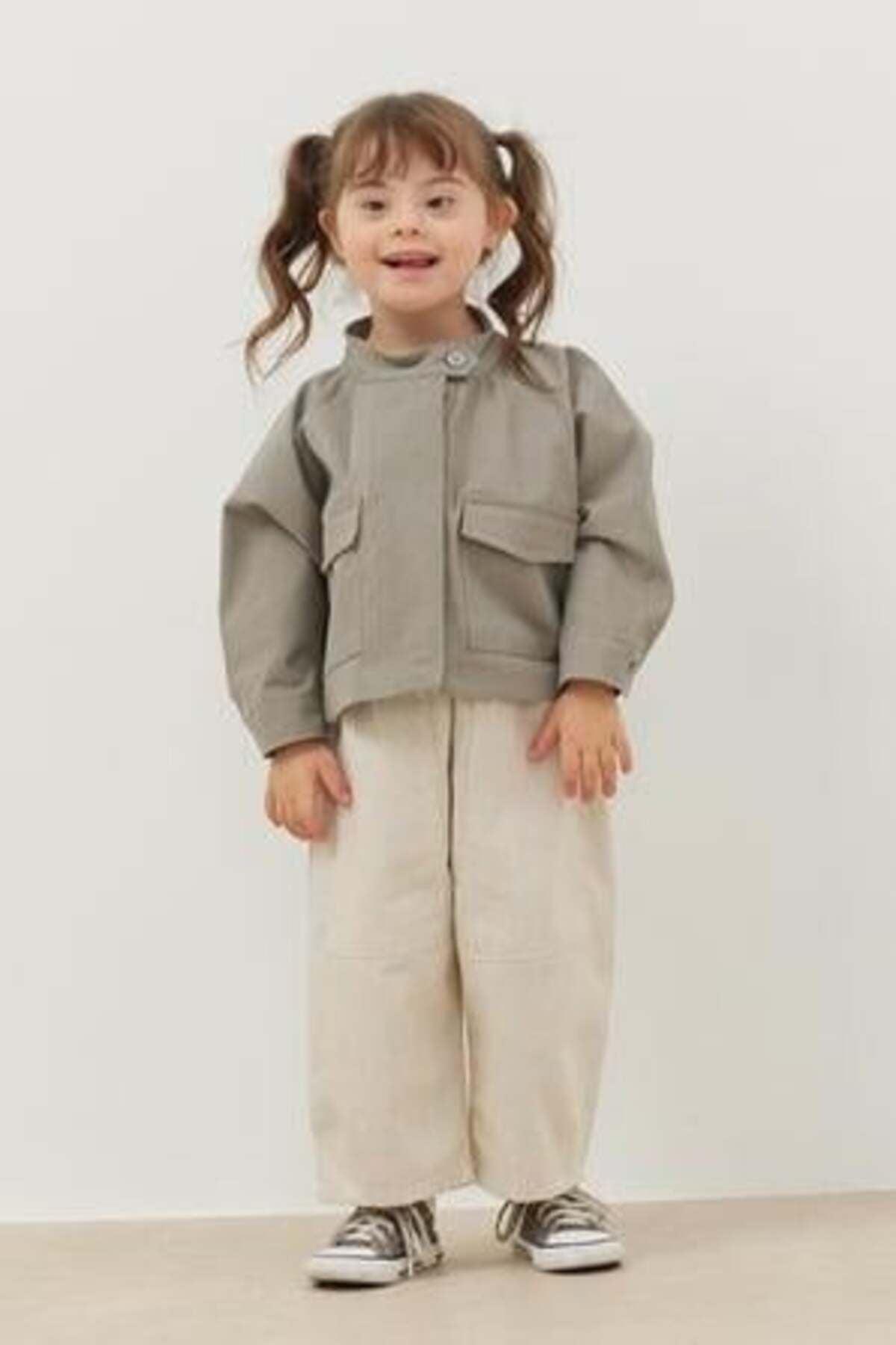 Kids Bomber Jacket Gray