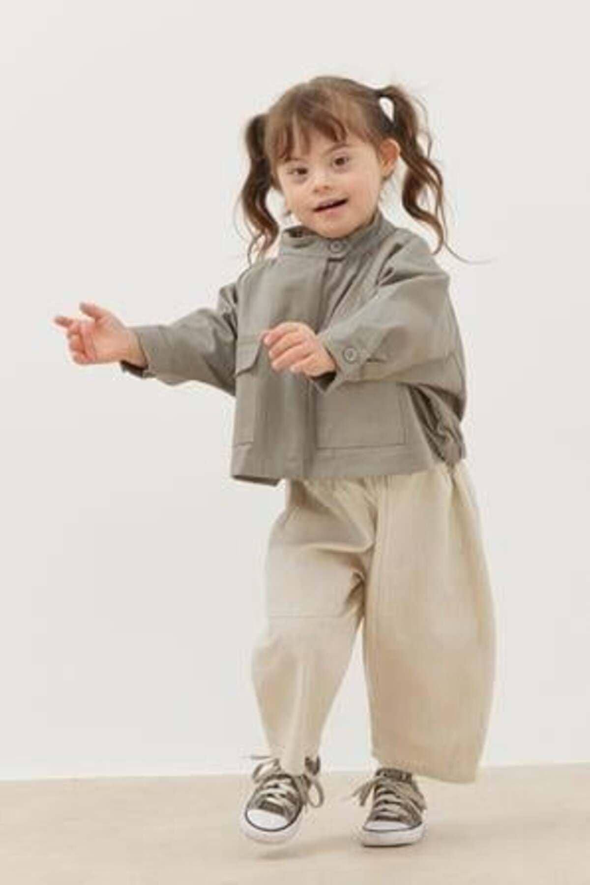 Çocuk Bomber Ceket Gri