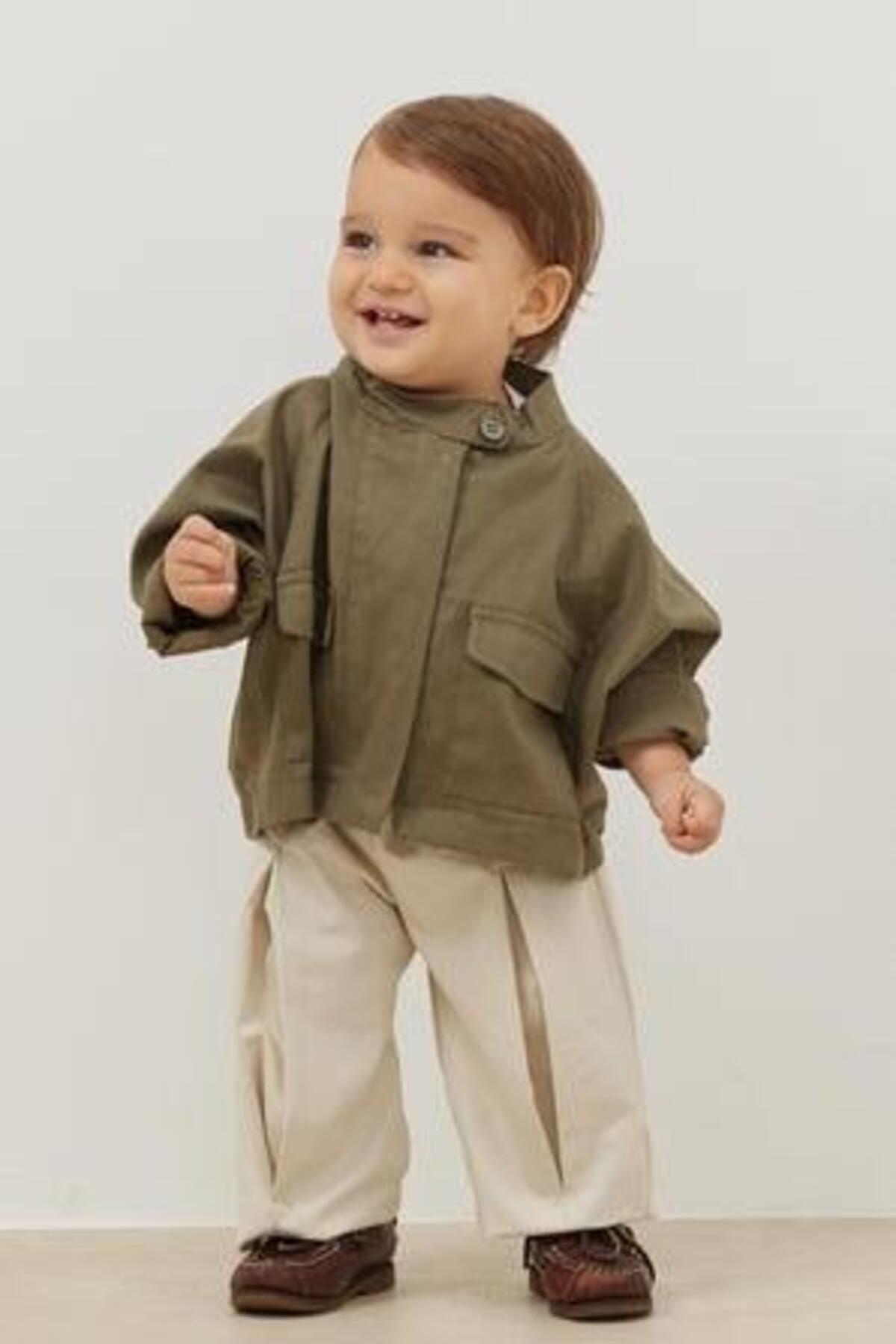 Kids Bomber Jacket Green