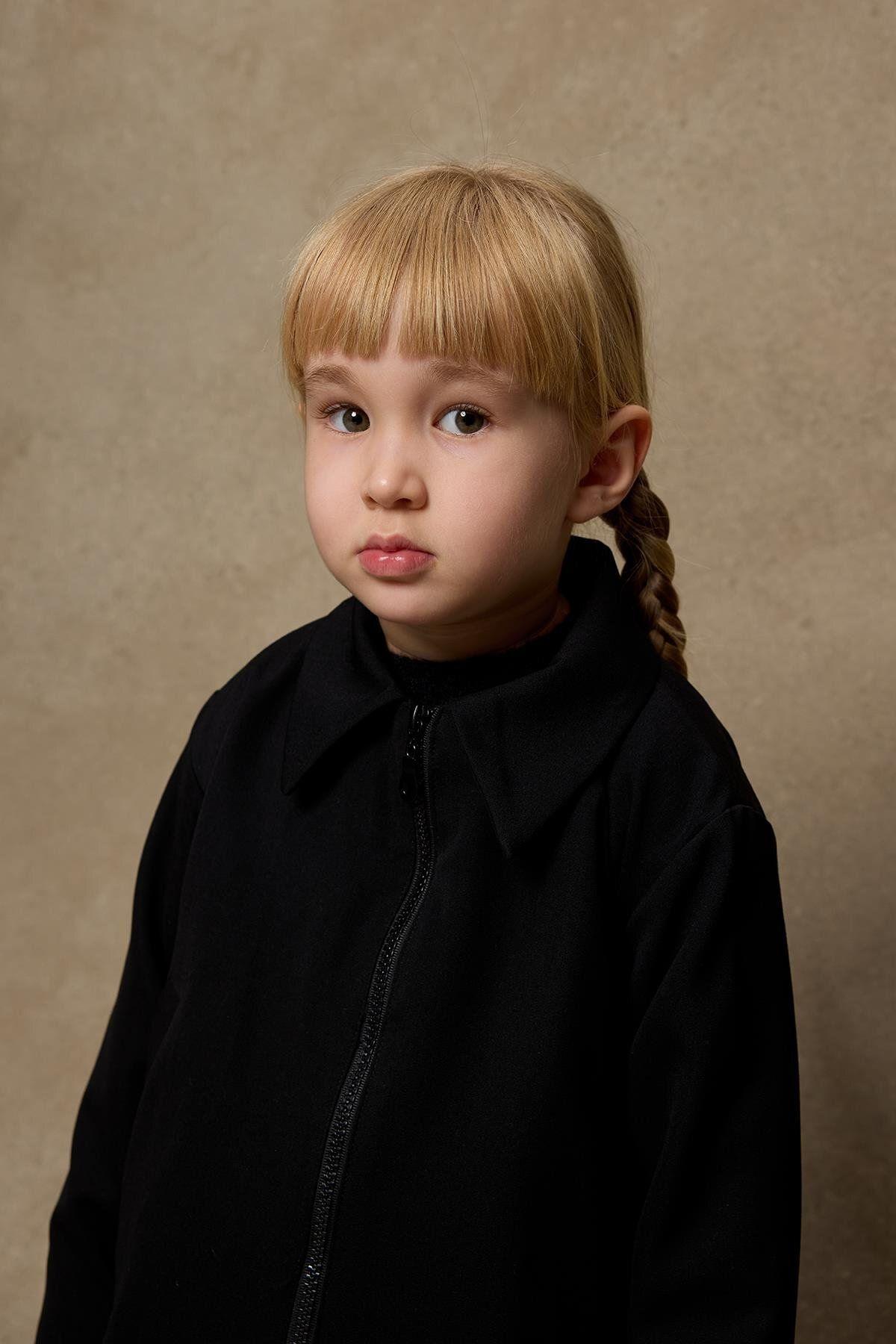 Zippered Jacket Black