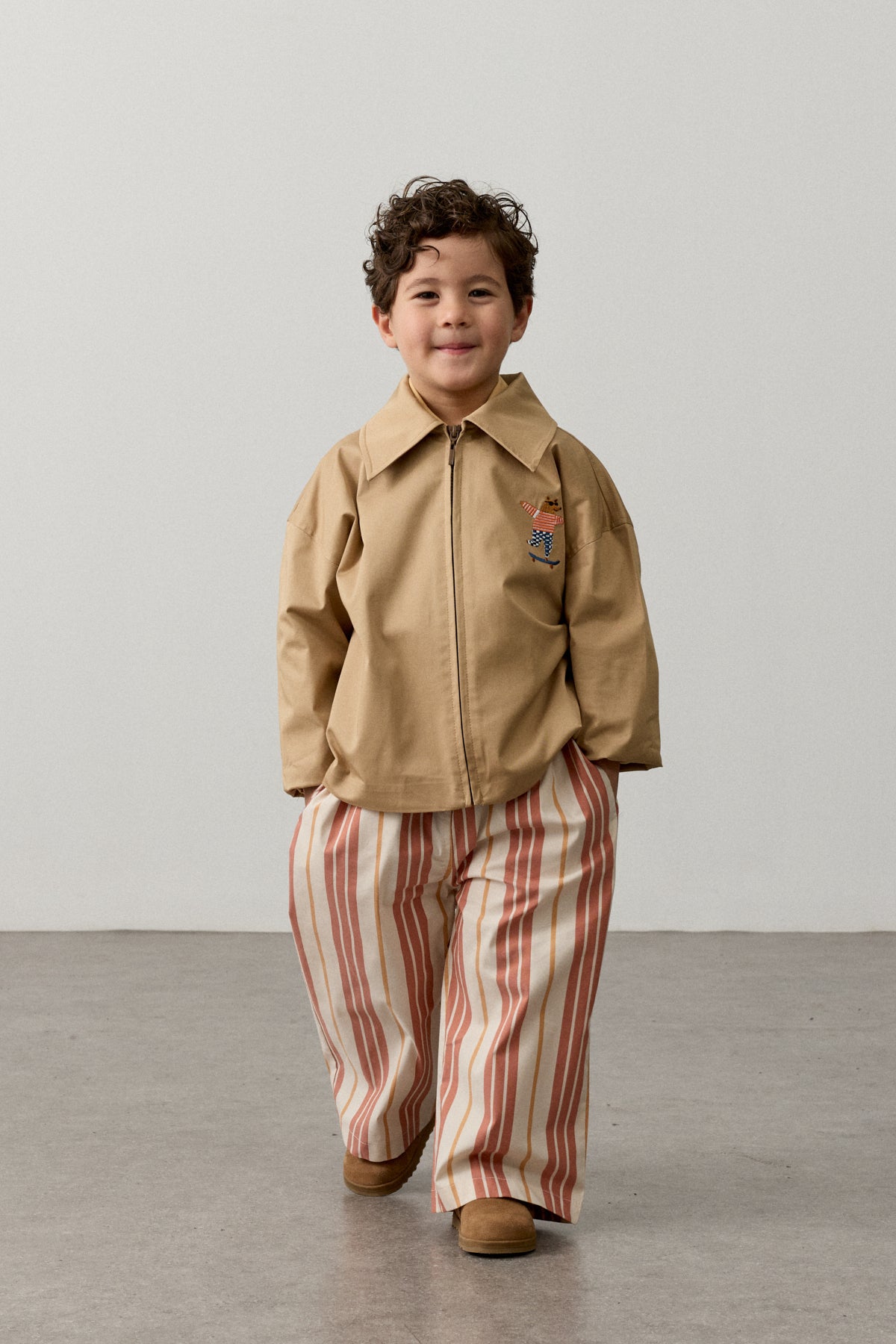 Garni Cepli Oversize Pantolon Krem