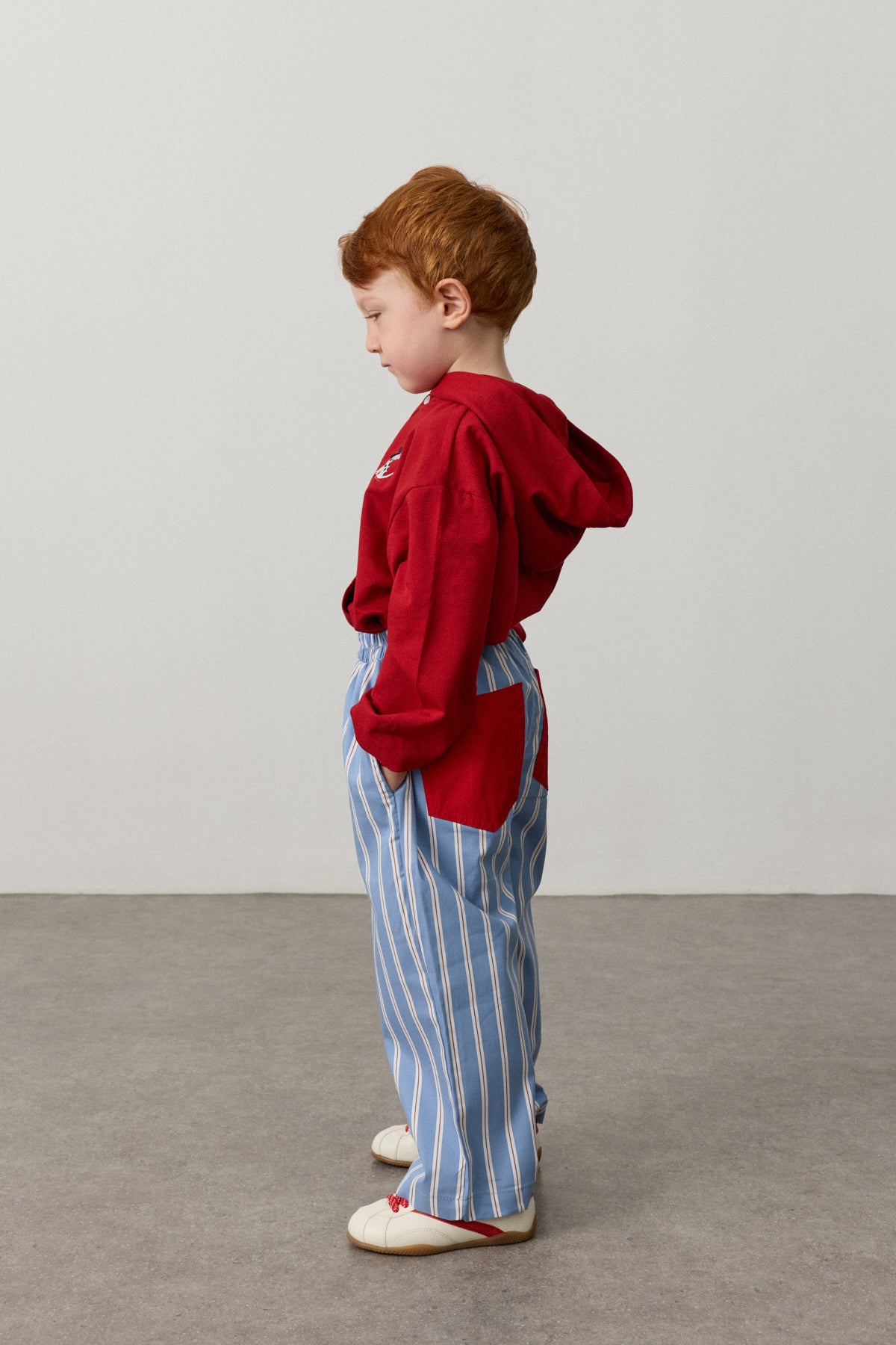 Garni Cepli Oversize Pantolon Mavi