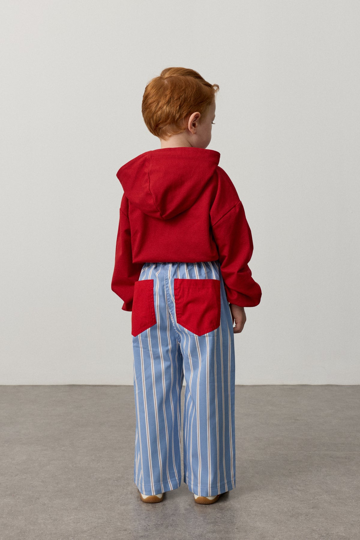 Garni Cepli Oversize Pantolon Mavi