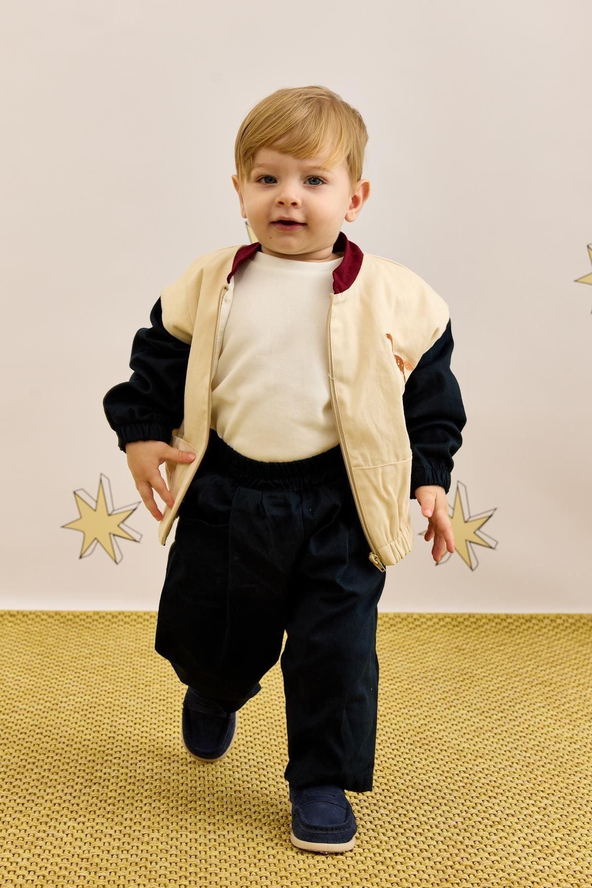 Garnili Bomb Ceket Lacivert