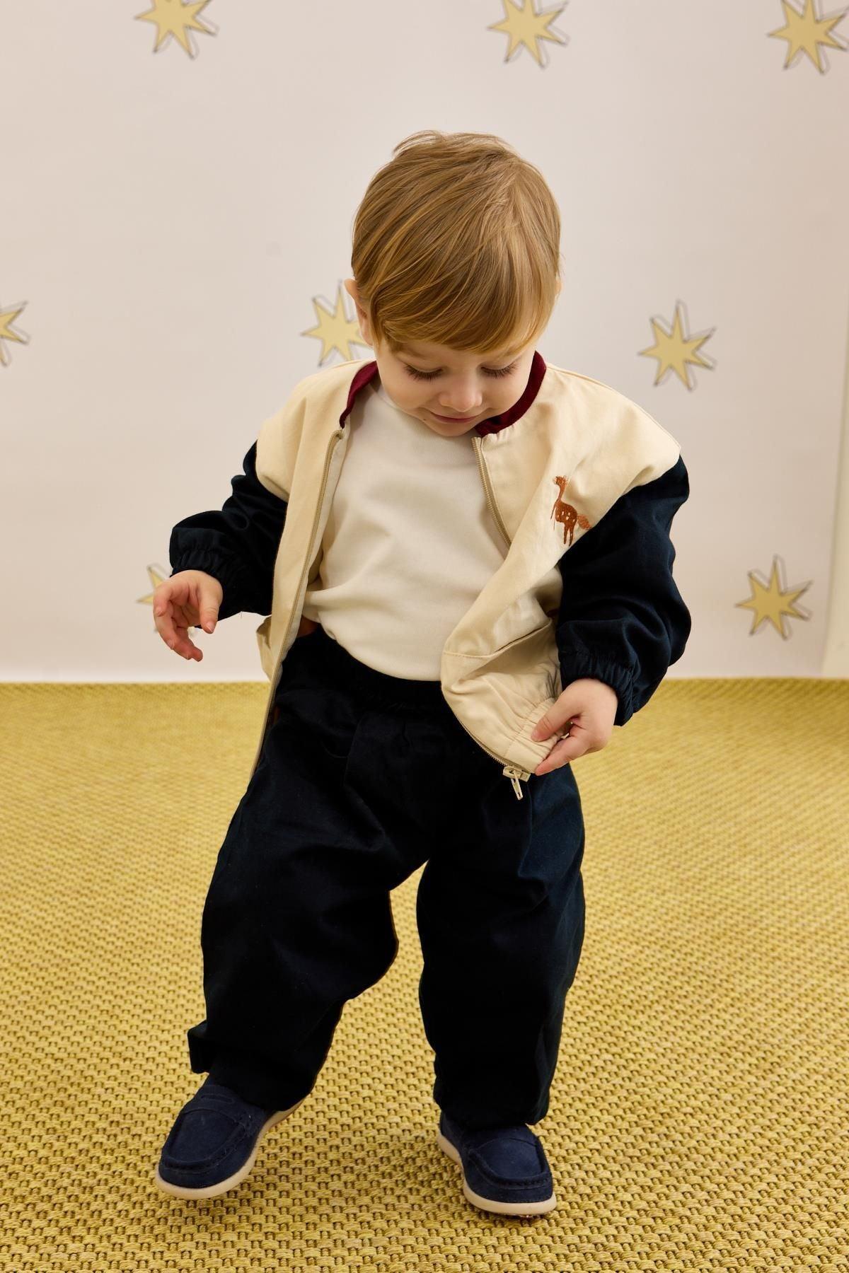 Garnili Bomb Ceket Lacivert