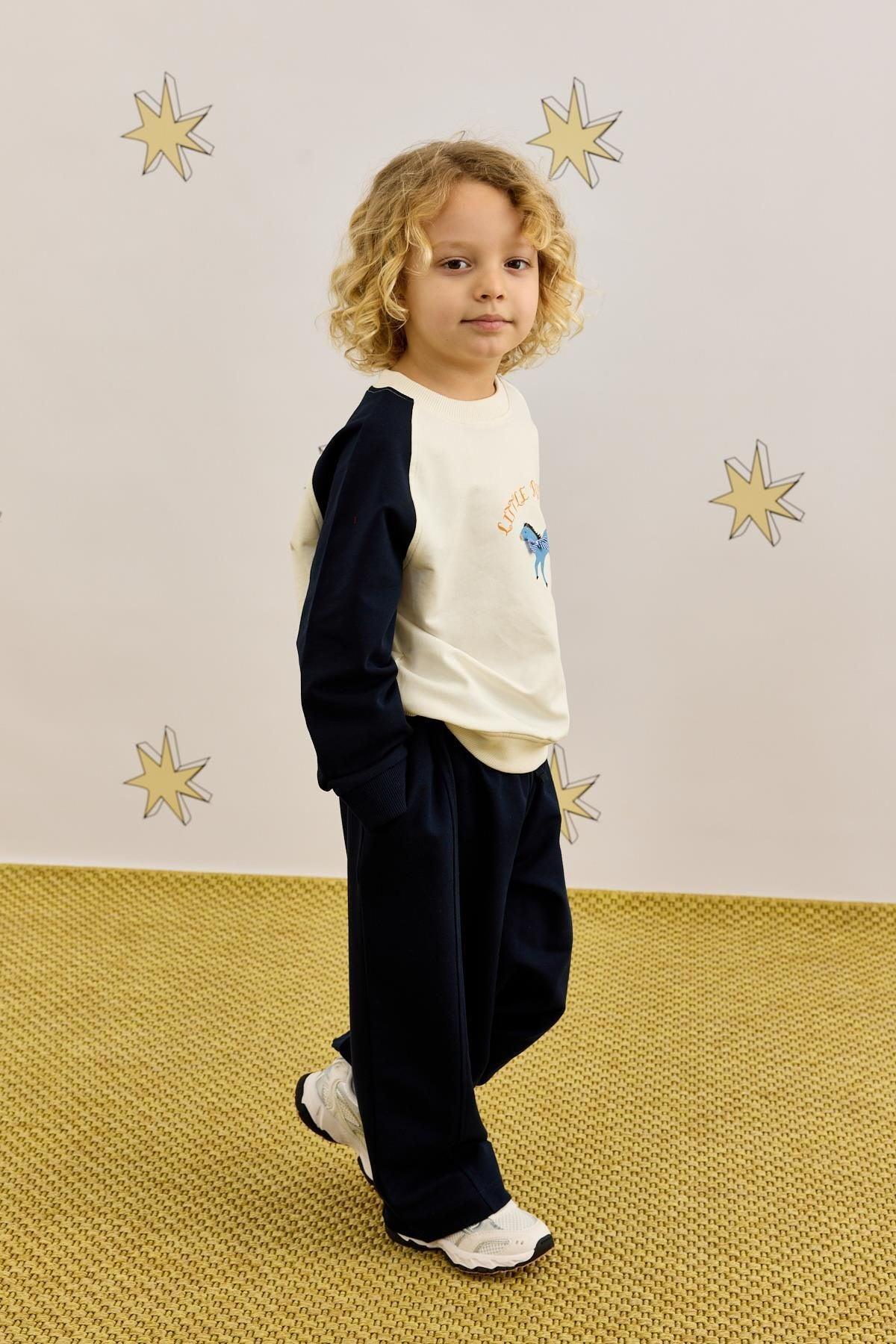 Garnili Sweatshirt Takım Lacivert