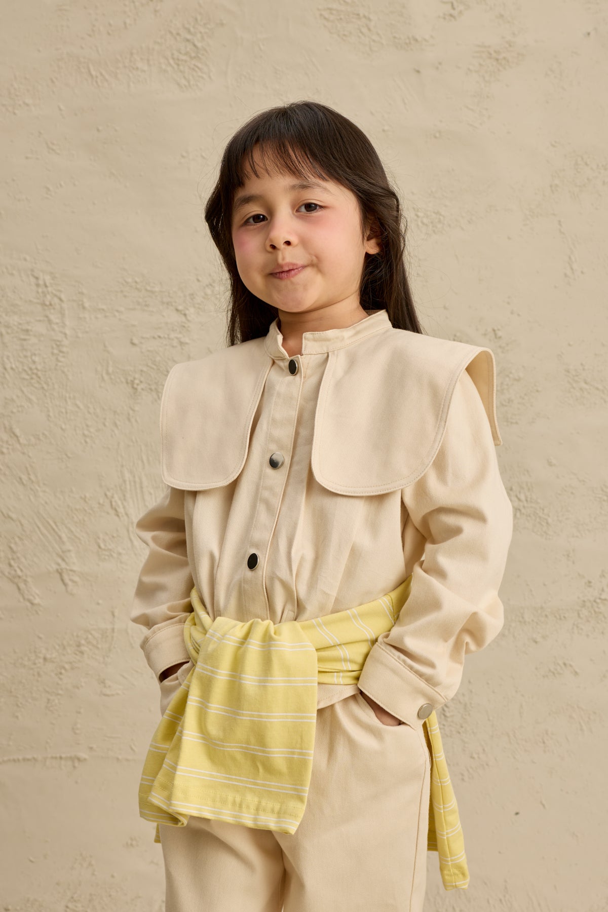 Geniş Yakalı Ceket Takım Taş