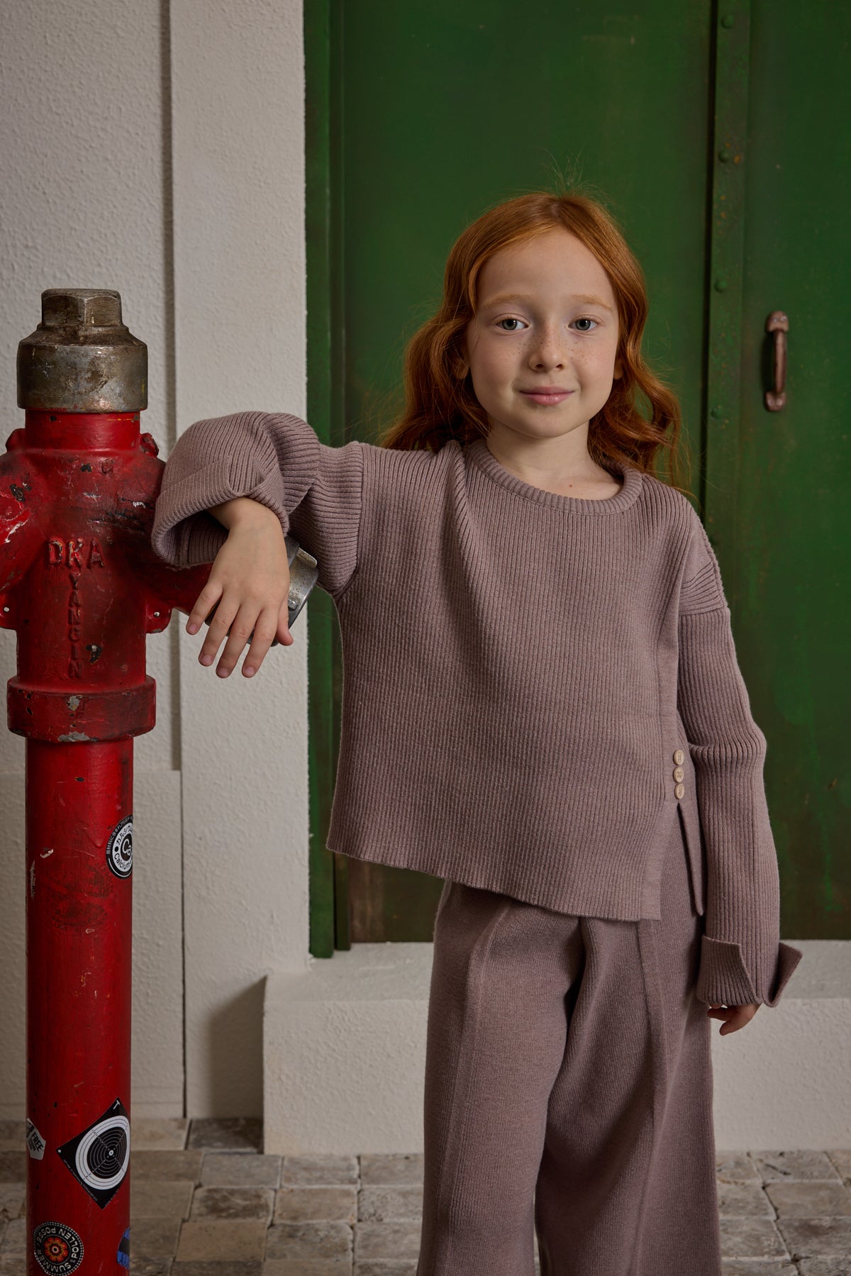 İpek Dokulu Triko Takım Koyu Lila