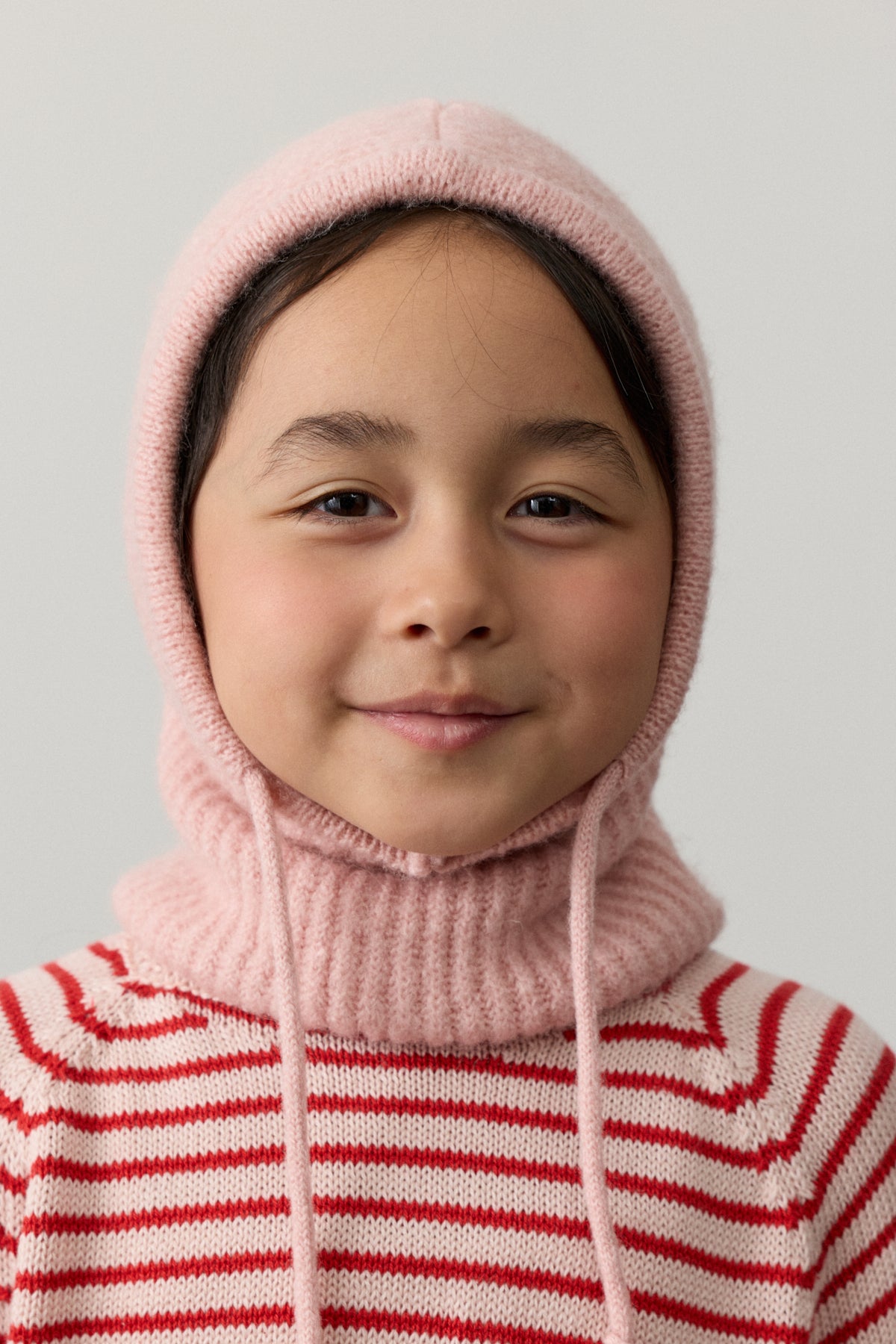 İpli Çocuk Kar Beresi Pembe - Fahhar Kids