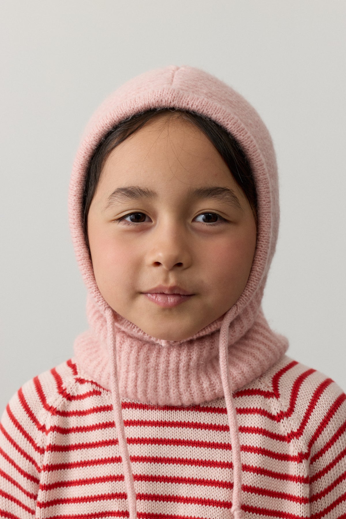 İpli Çocuk Kar Beresi Pembe - Fahhar Kids