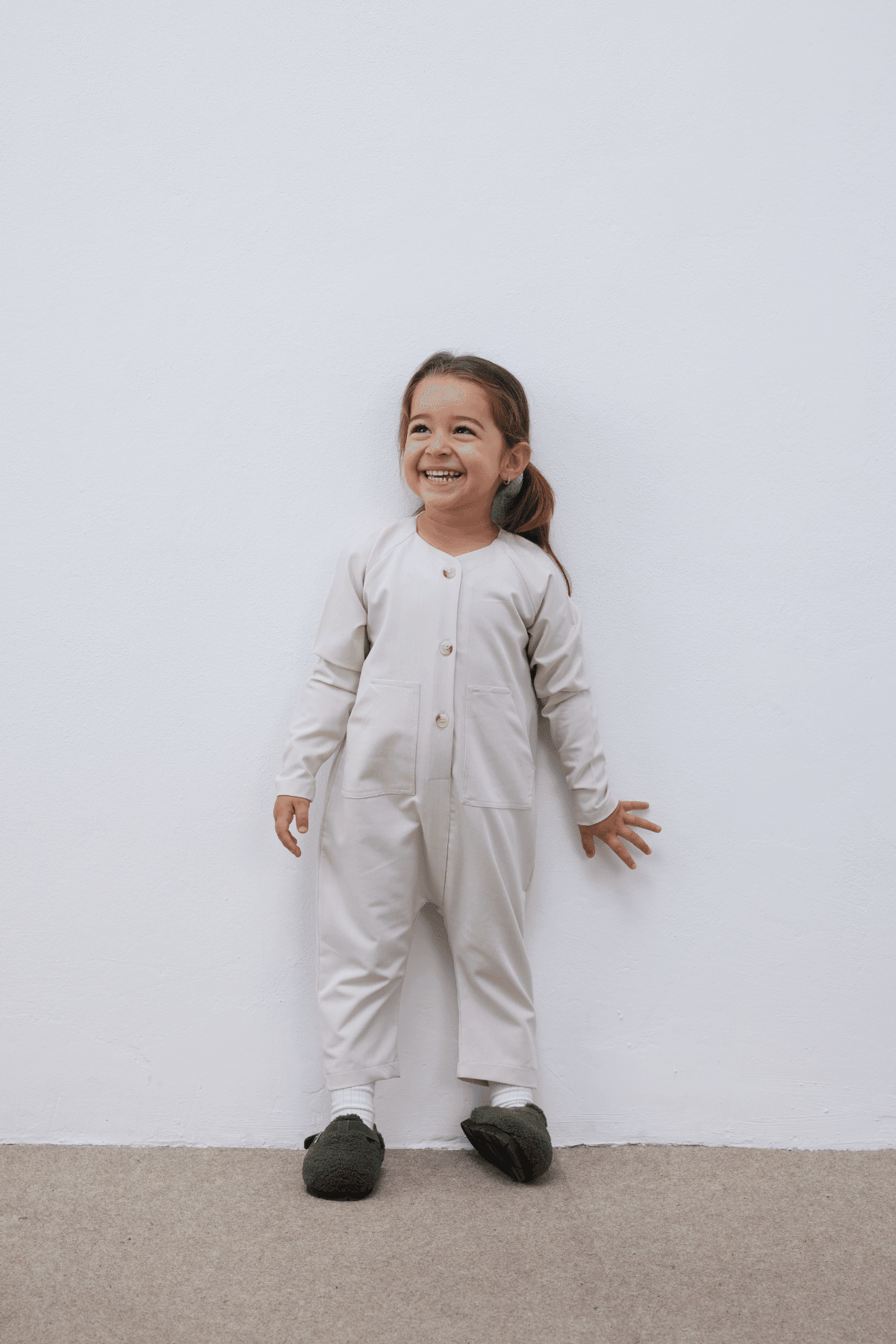 Kanguru Cepli Çocuk Tulum Taş