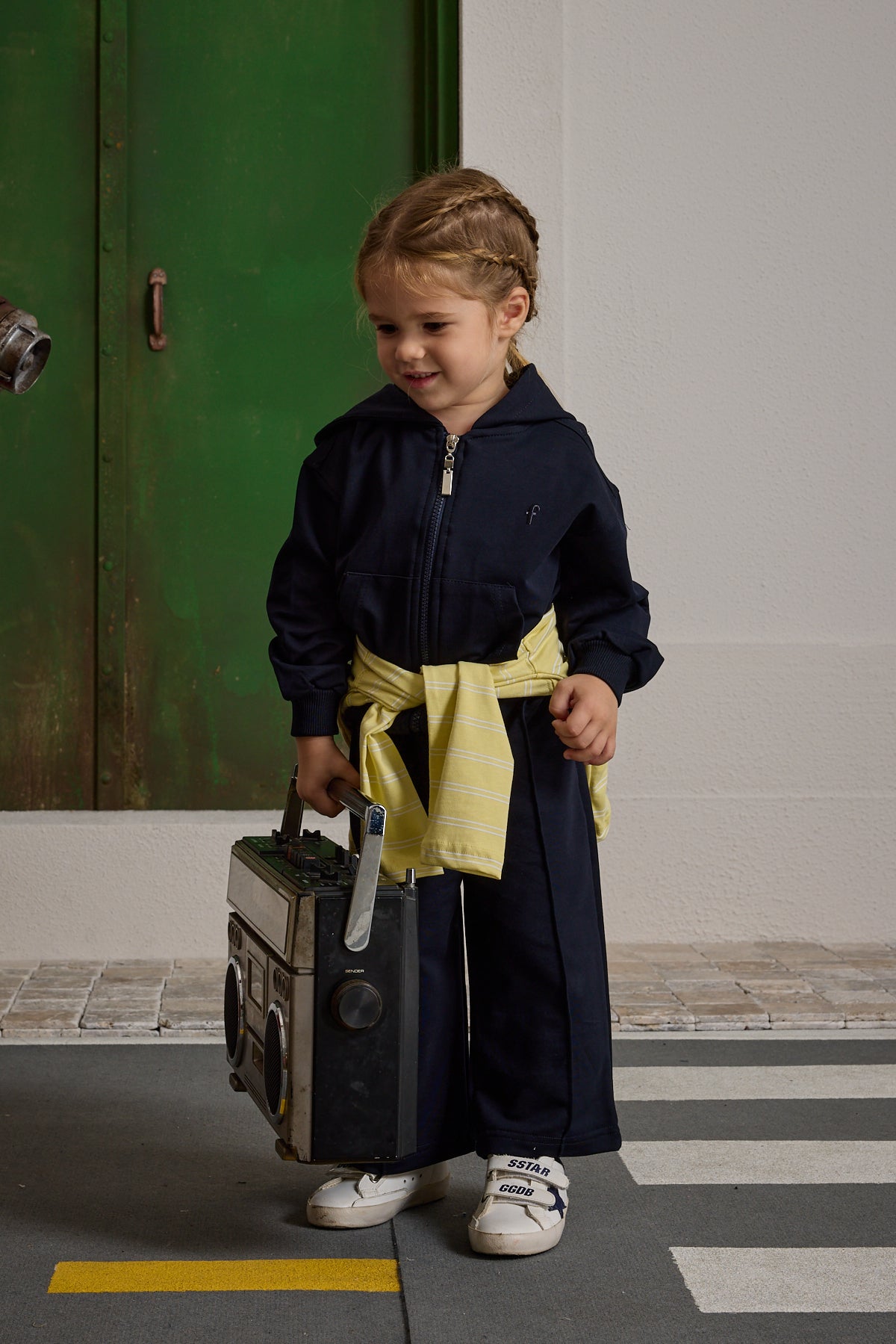 Kapüşonlu Basic Eşofman Takımı Lacivert