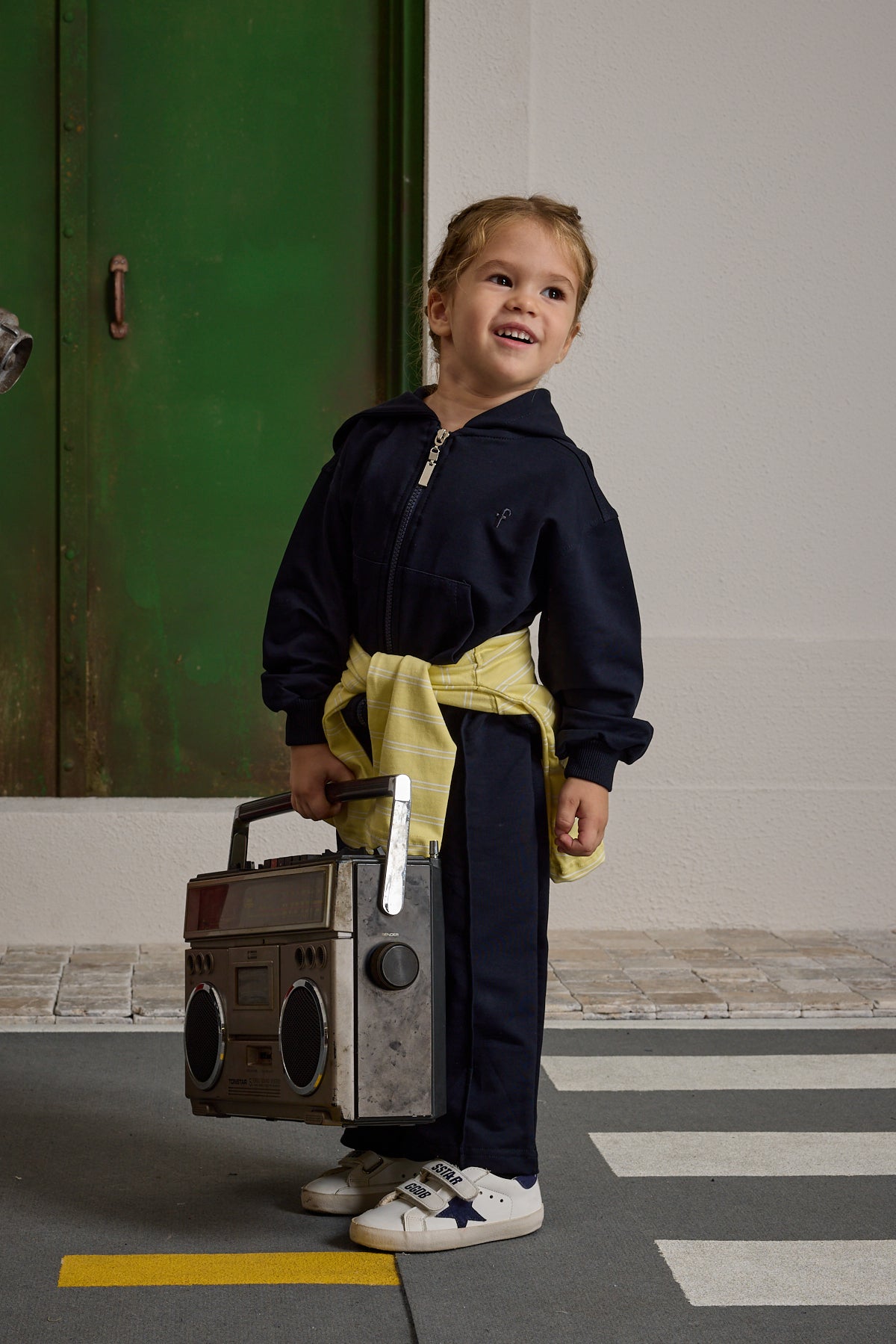 Kapüşonlu Basic Eşofman Takımı Lacivert