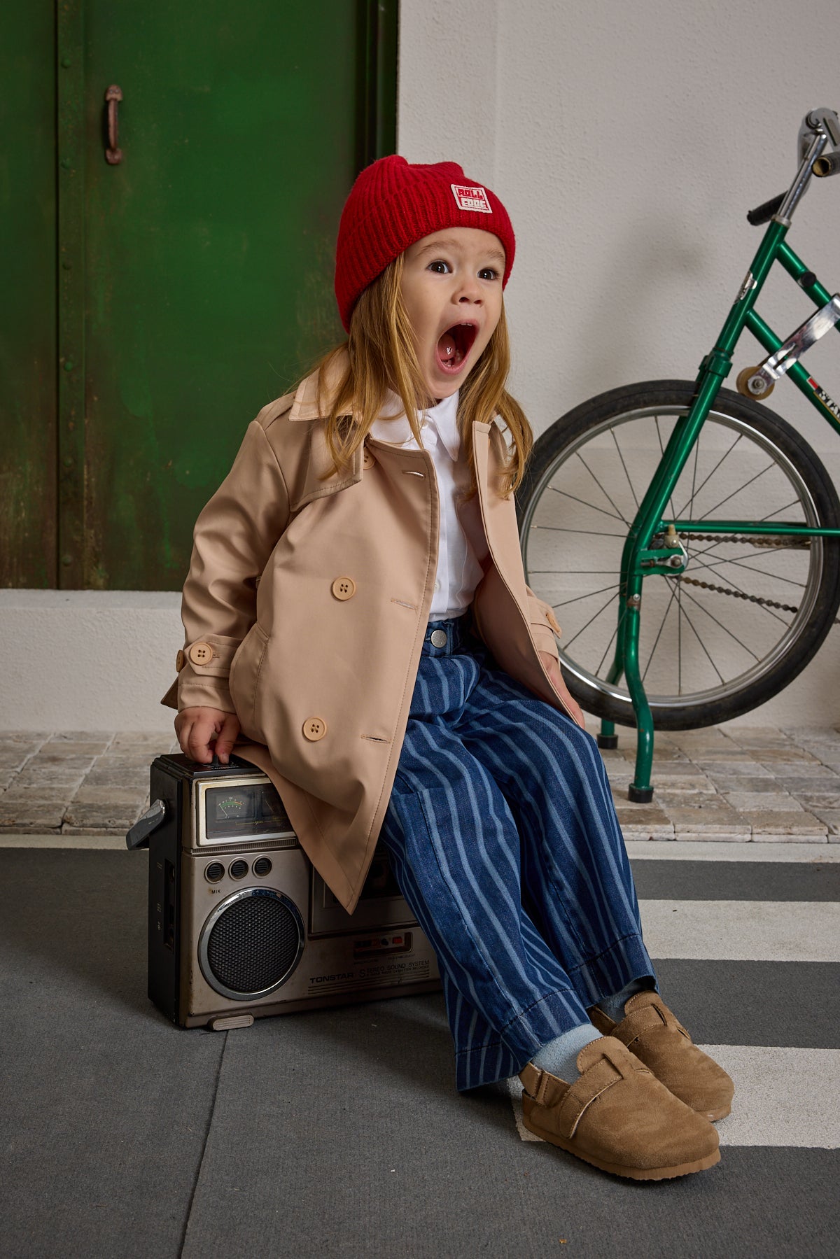 Kruvaze Kesim Trençkot Bej