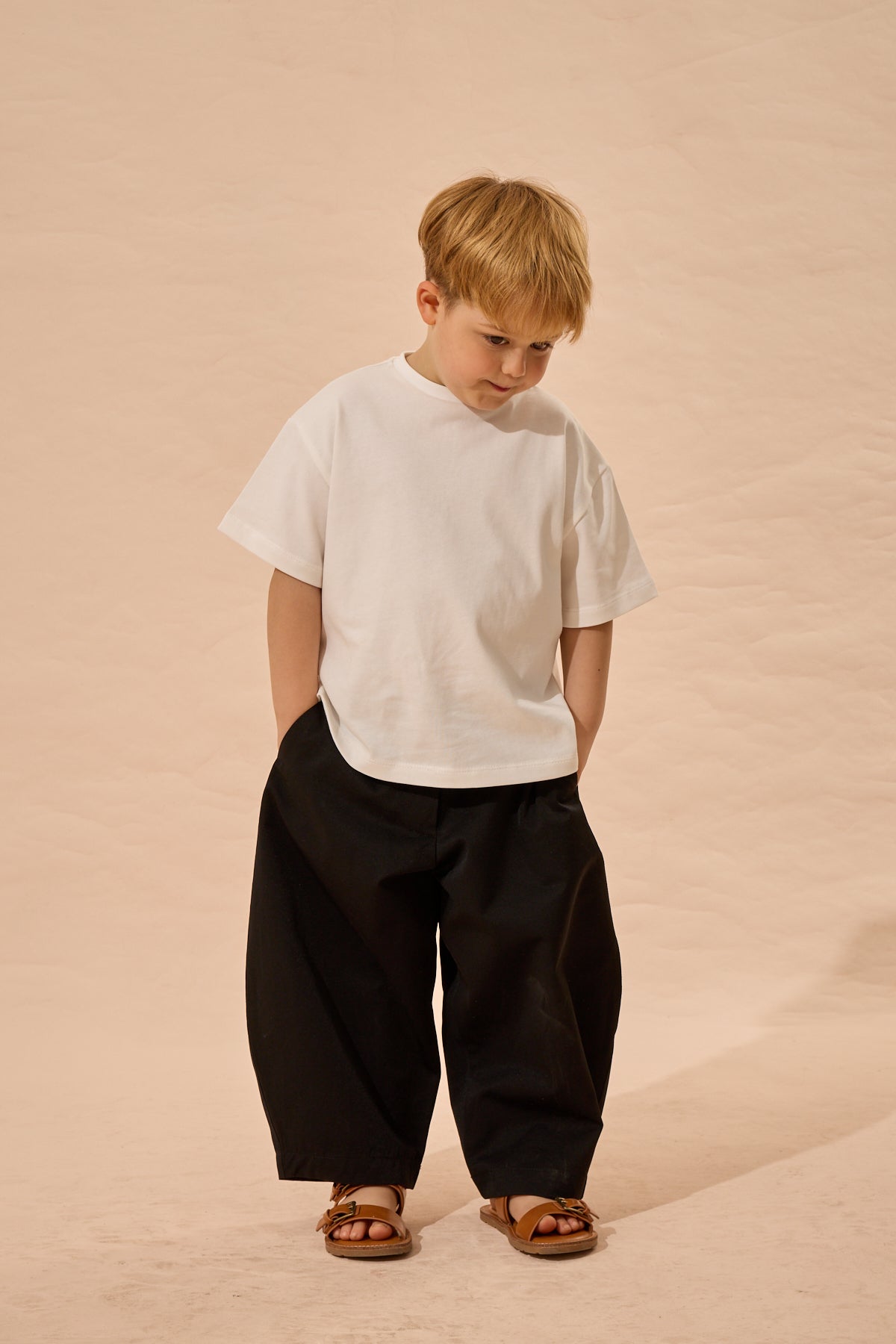 Oversize Basic Tişört Beyaz