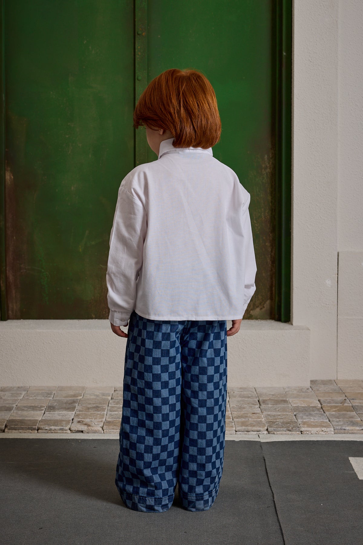 Oversize Oxford Gömlek Ekru