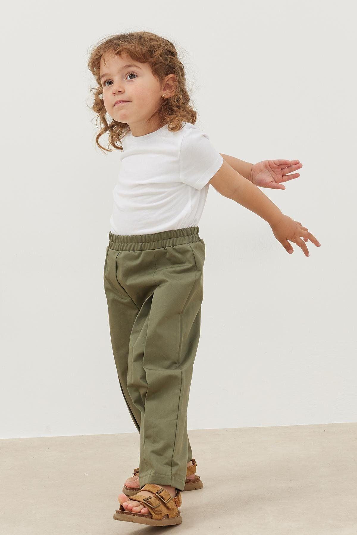 Pleated Trousers Green