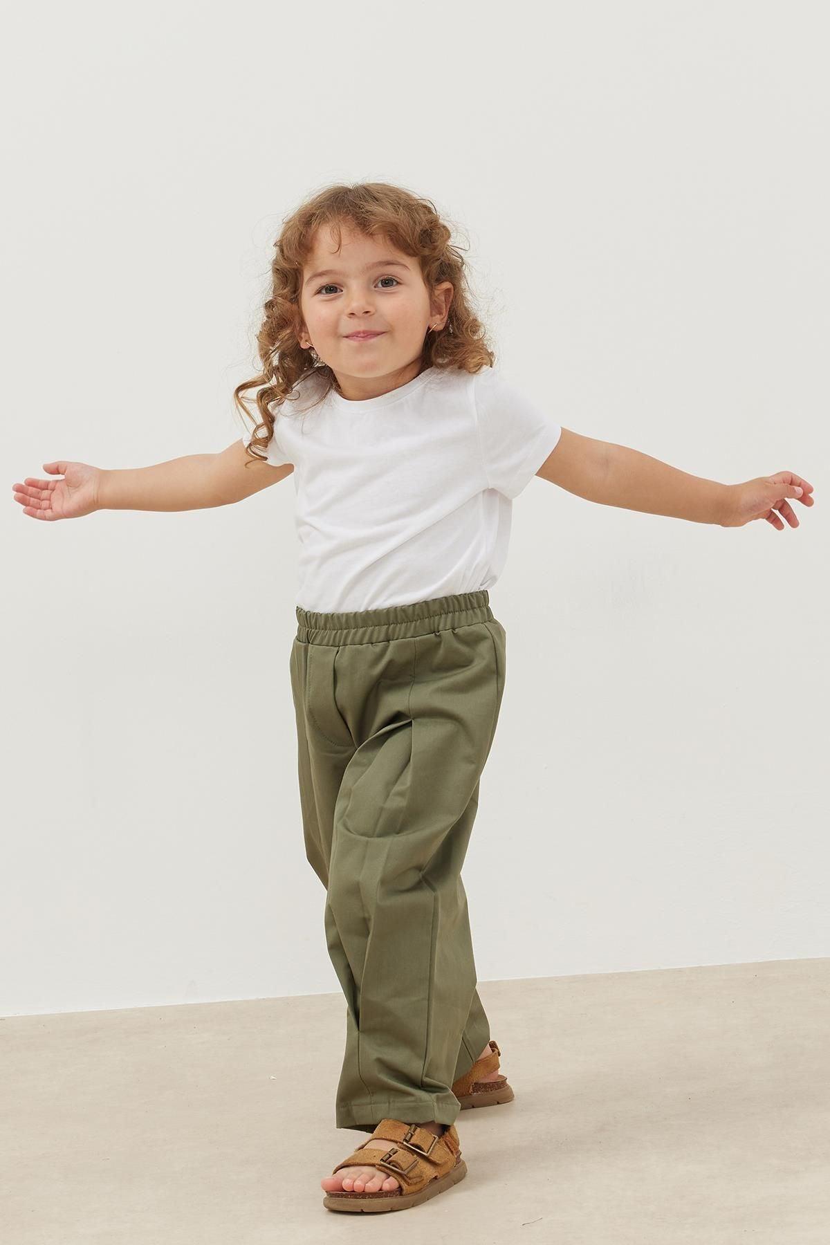 Pleated Trousers Green