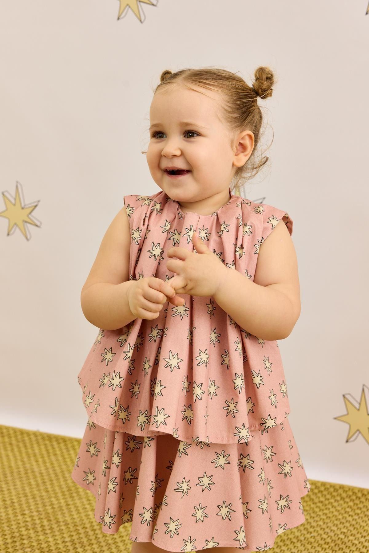 Pileli Üst Pembe Yıldız