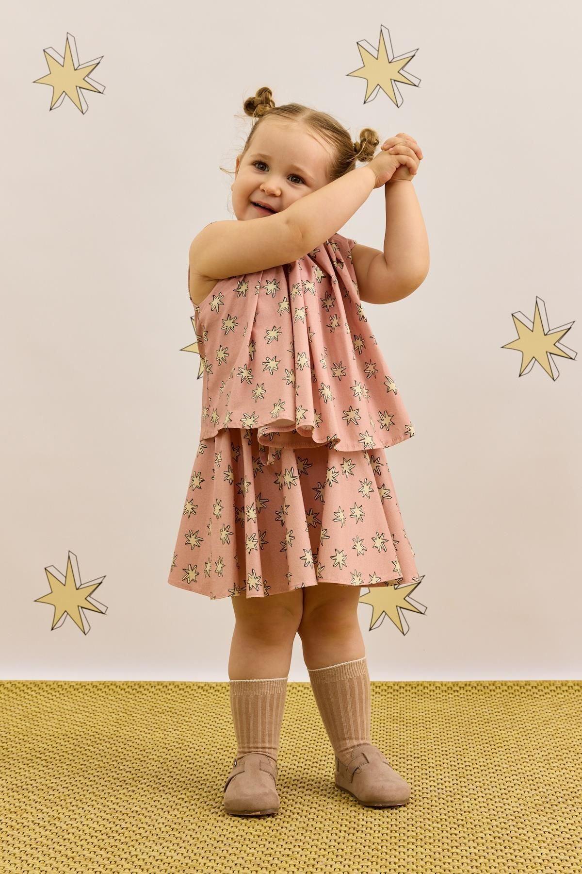 Pileli Üst Pembe Yıldız