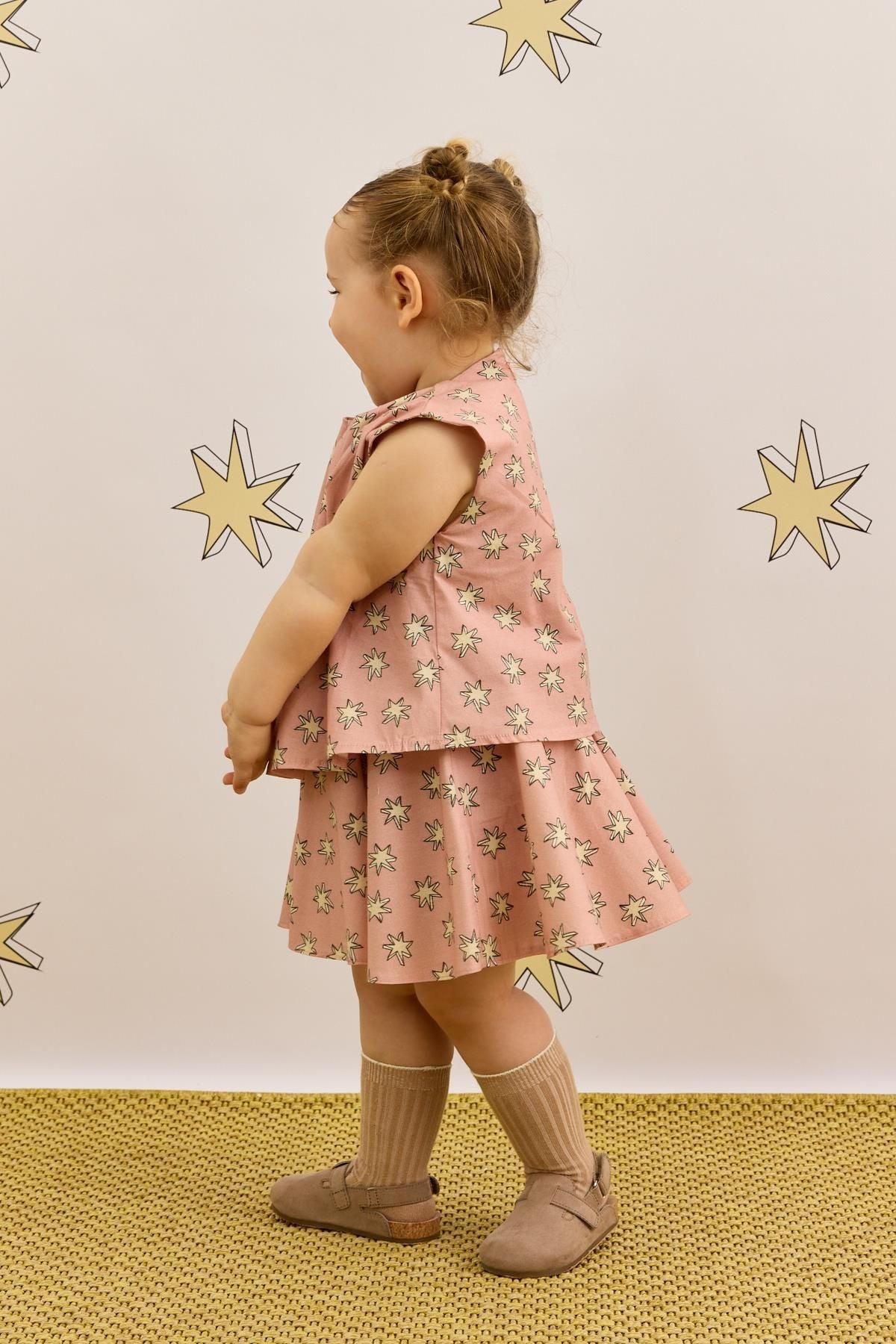 Pileli Üst Pembe Yıldız