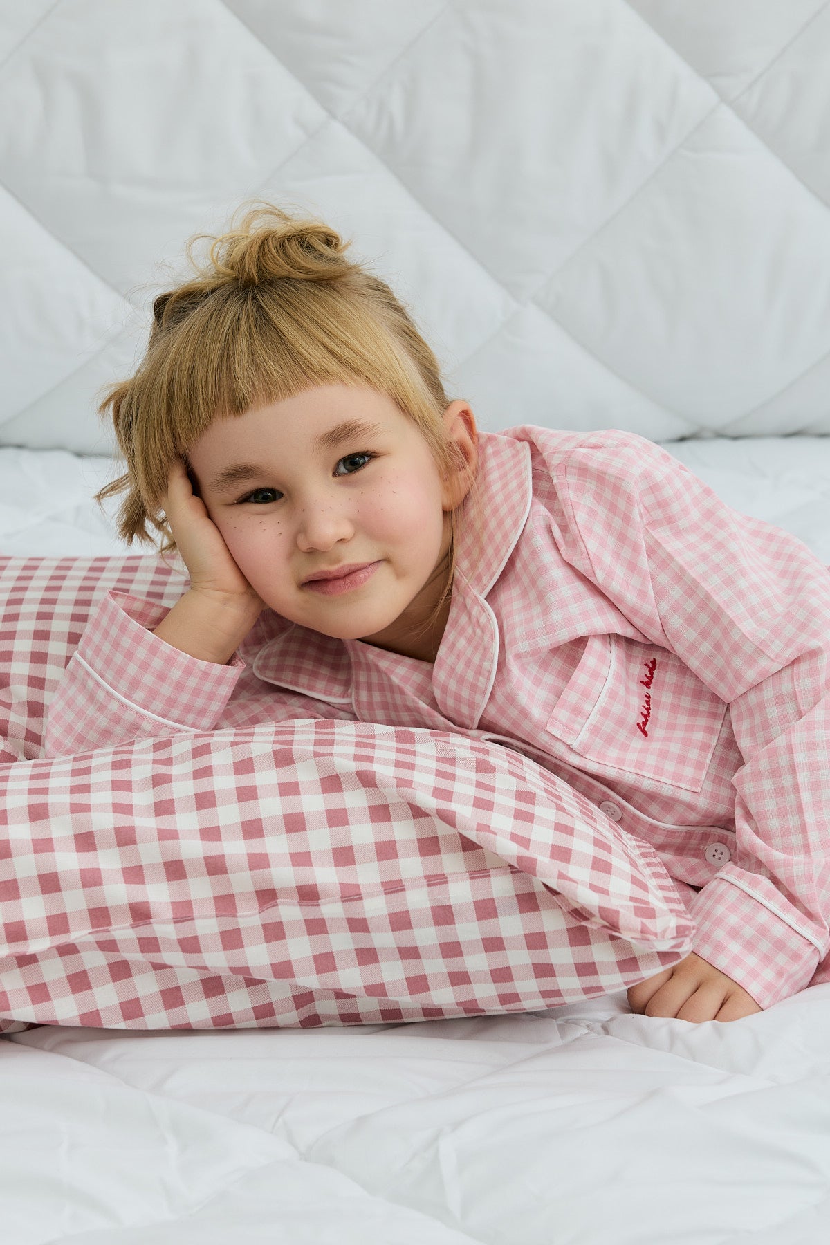 Pötikare Pamuk Pijama Takım Pembe