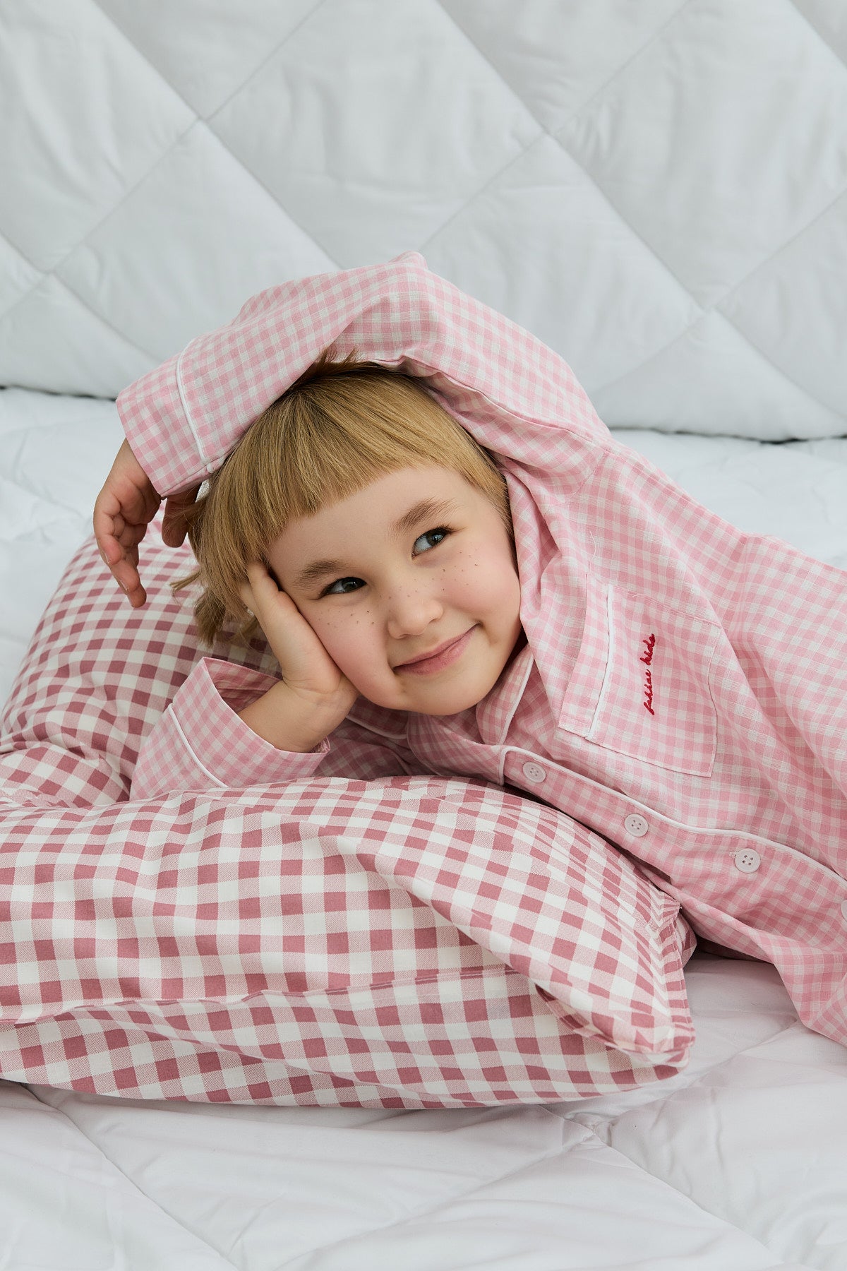 Pötikare Pamuk Pijama Takım Pembe