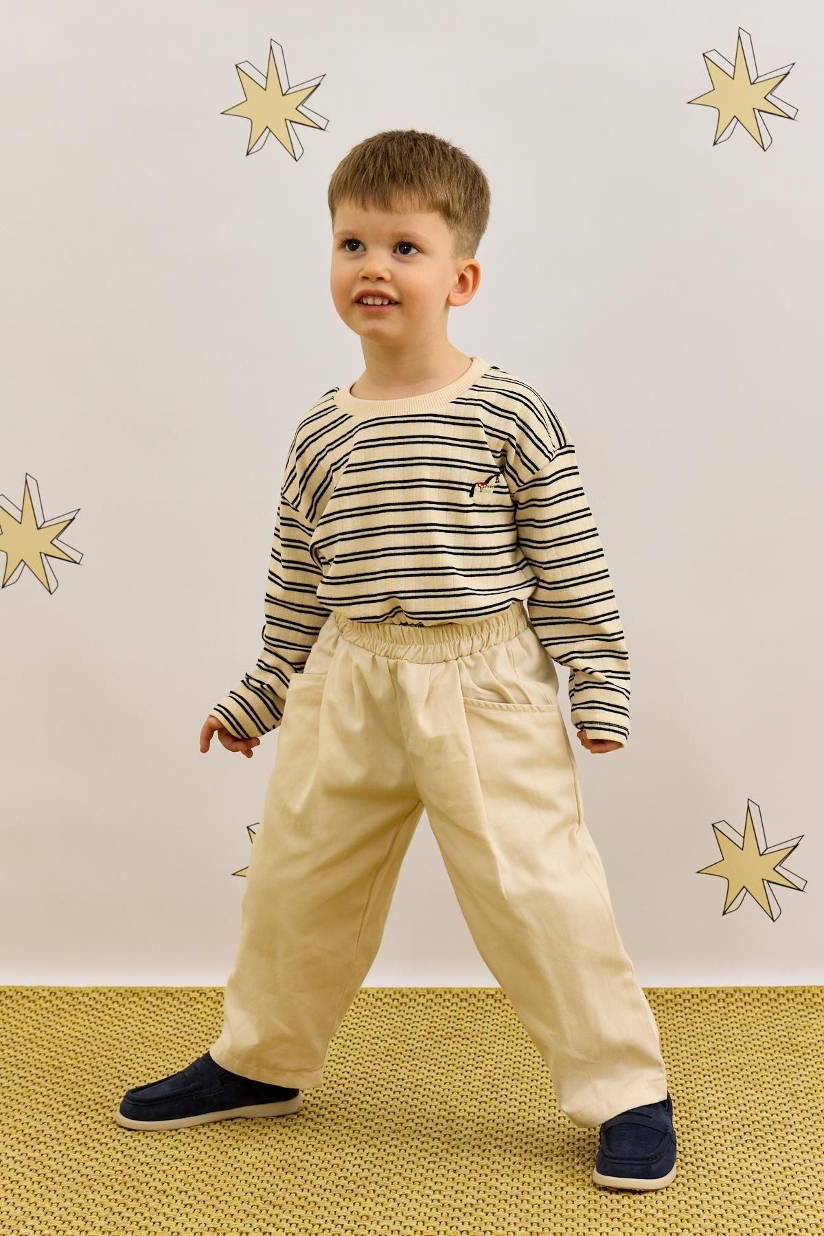 Rahat Kesim Pantolon Bej