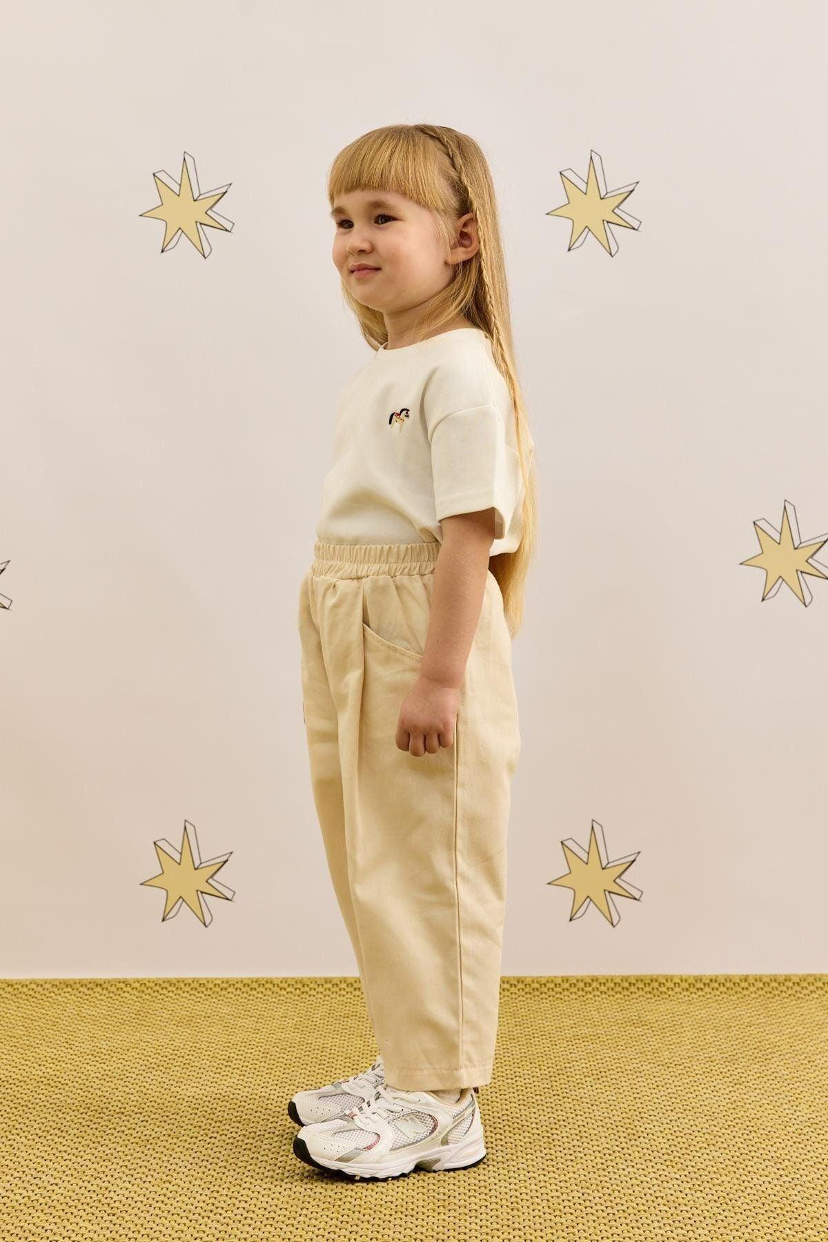 Rahat Kesim Pantolon Bej