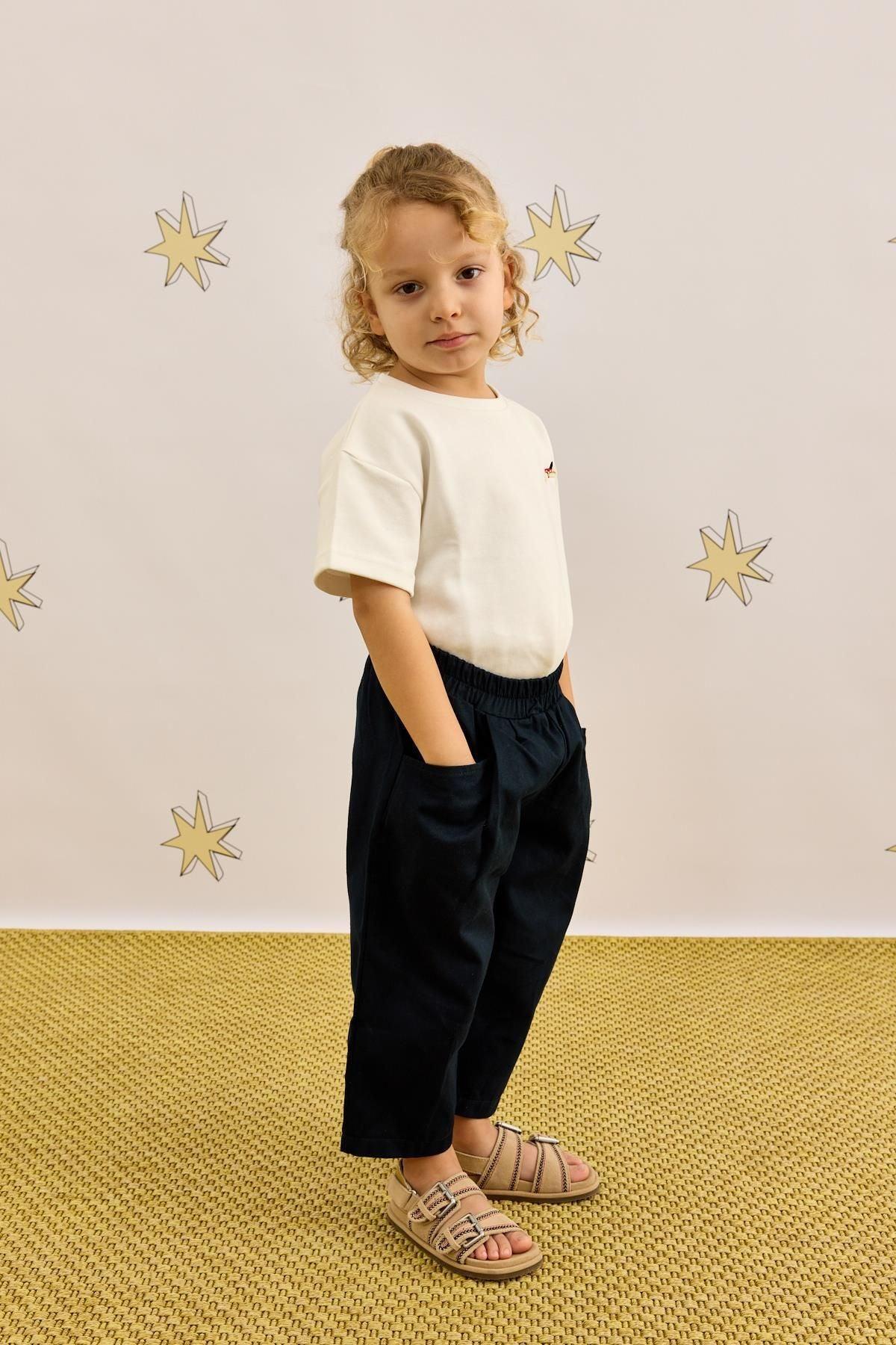 Rahat Kesim Pantolon Lacivert