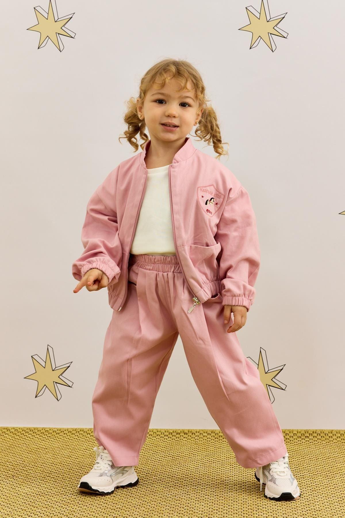 Rahat Kesim Pantolon Pembe