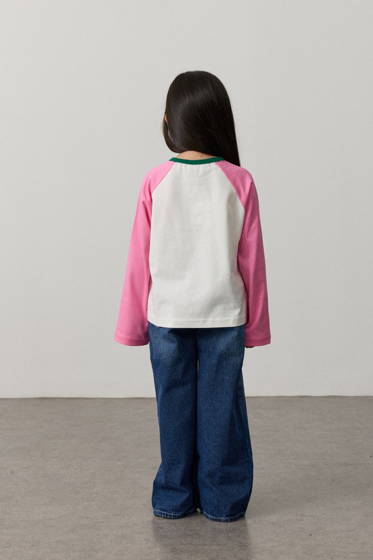 Reglan Kol Tişört Pembe