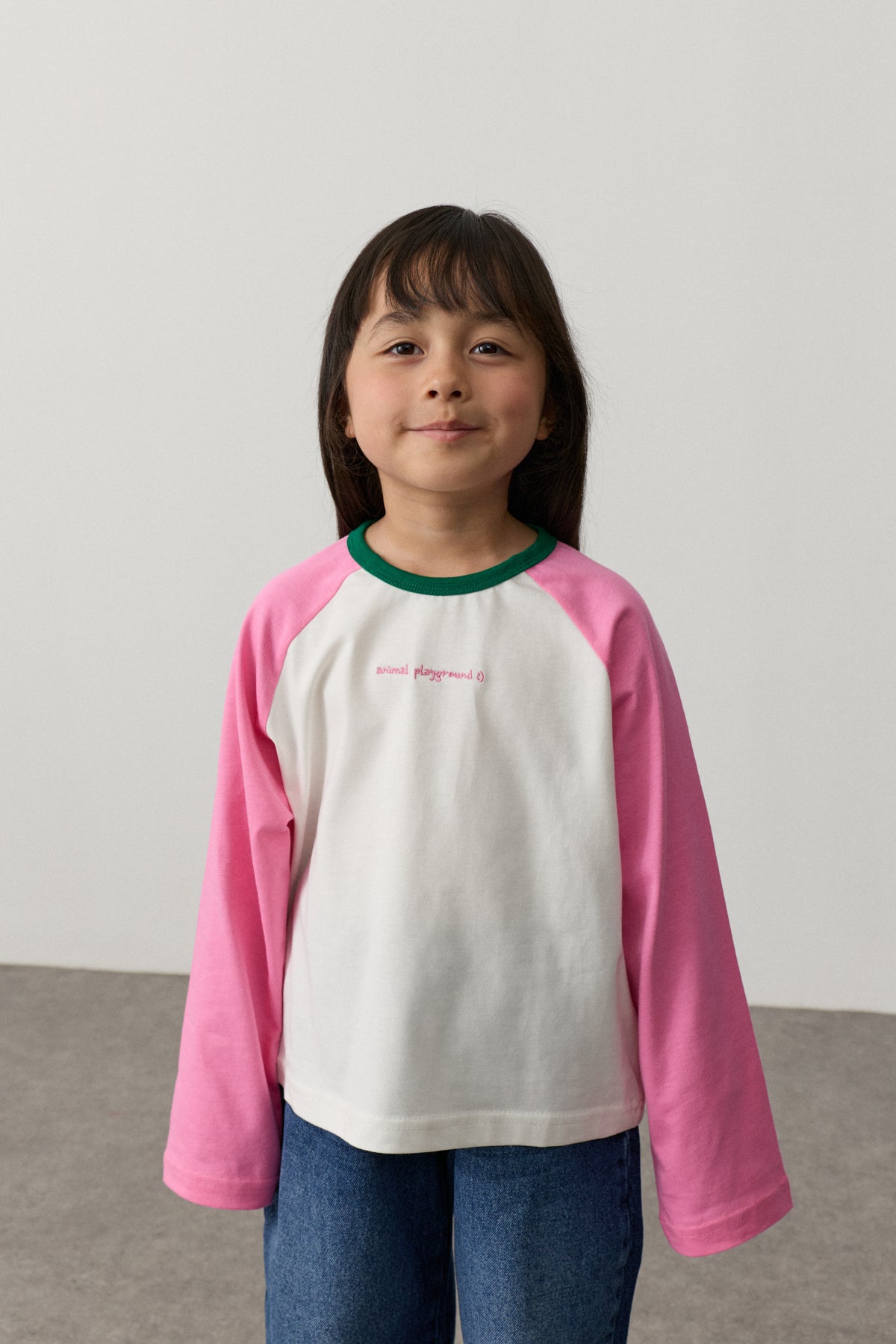 Reglan Kol Tişört Pembe