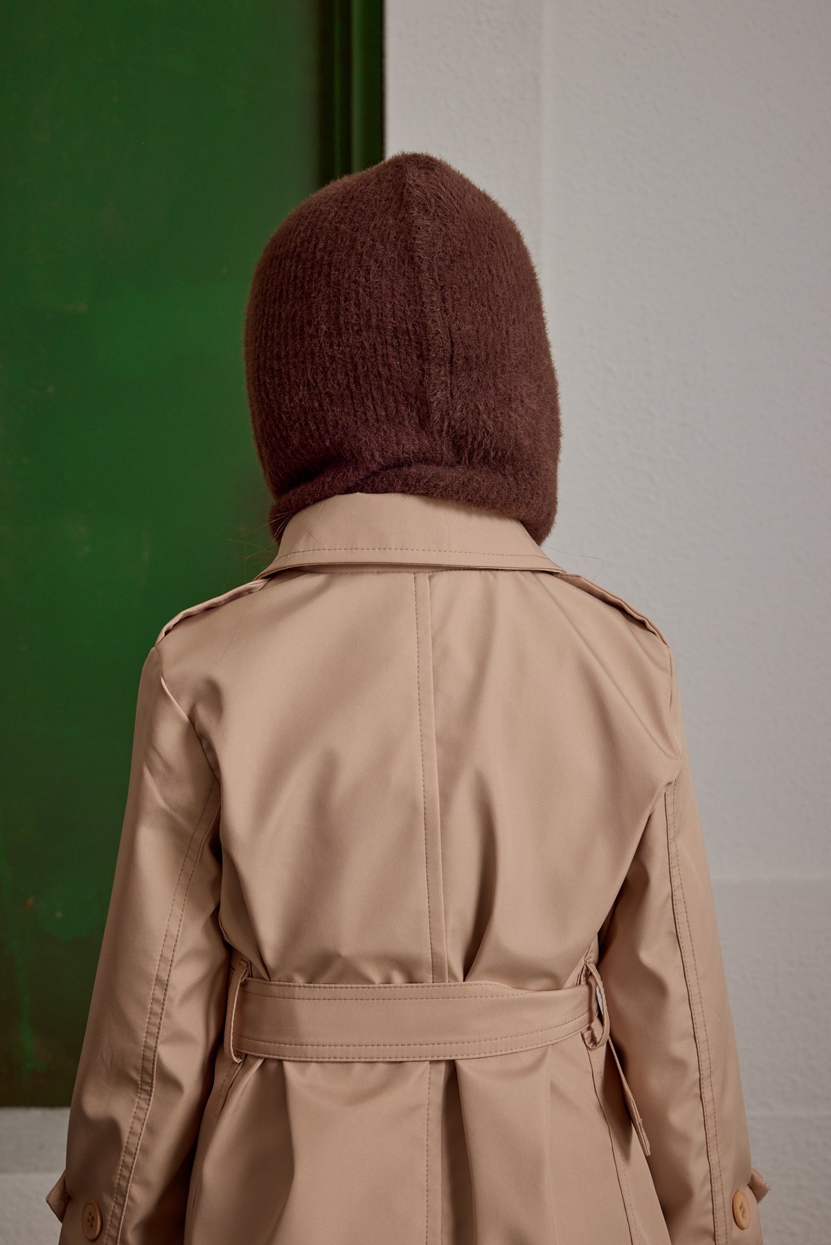 Soft Balaclava Bere Kahverengi