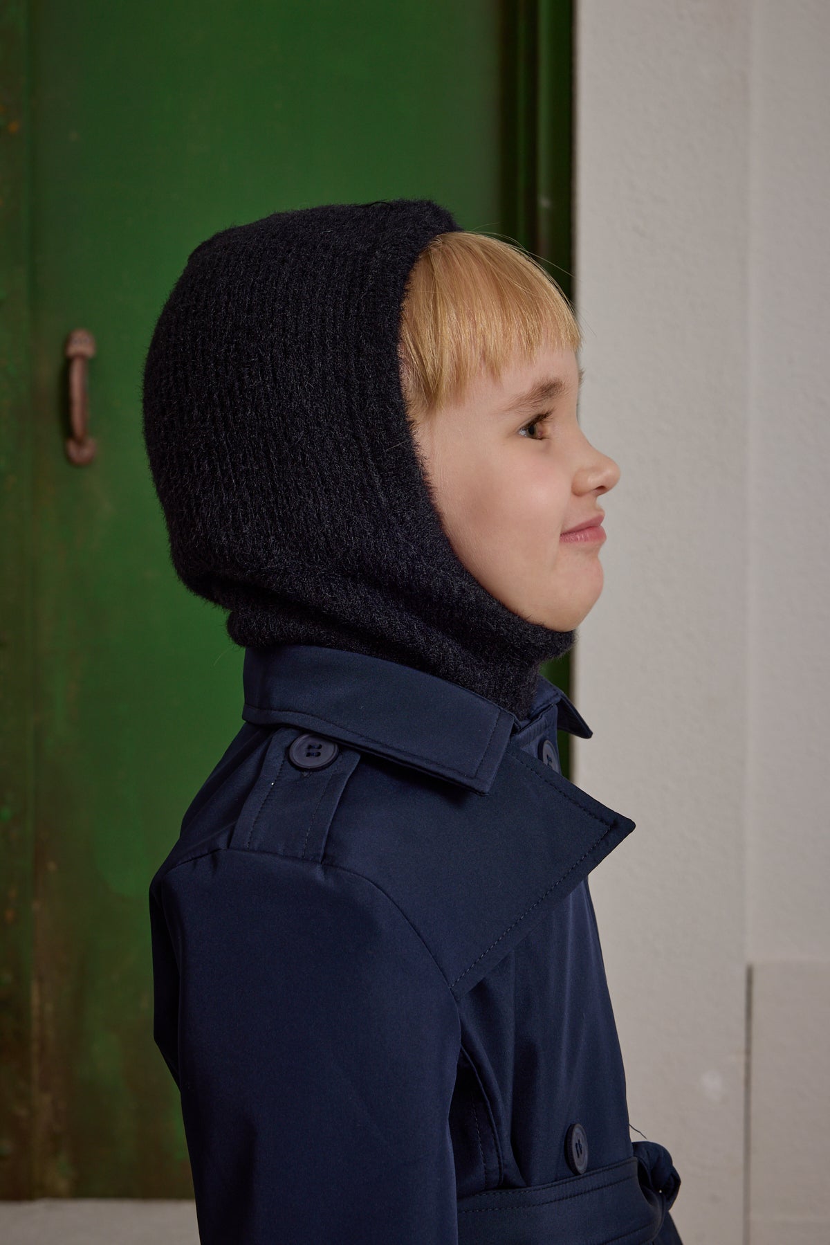 Soft Balaclava Beanie Black