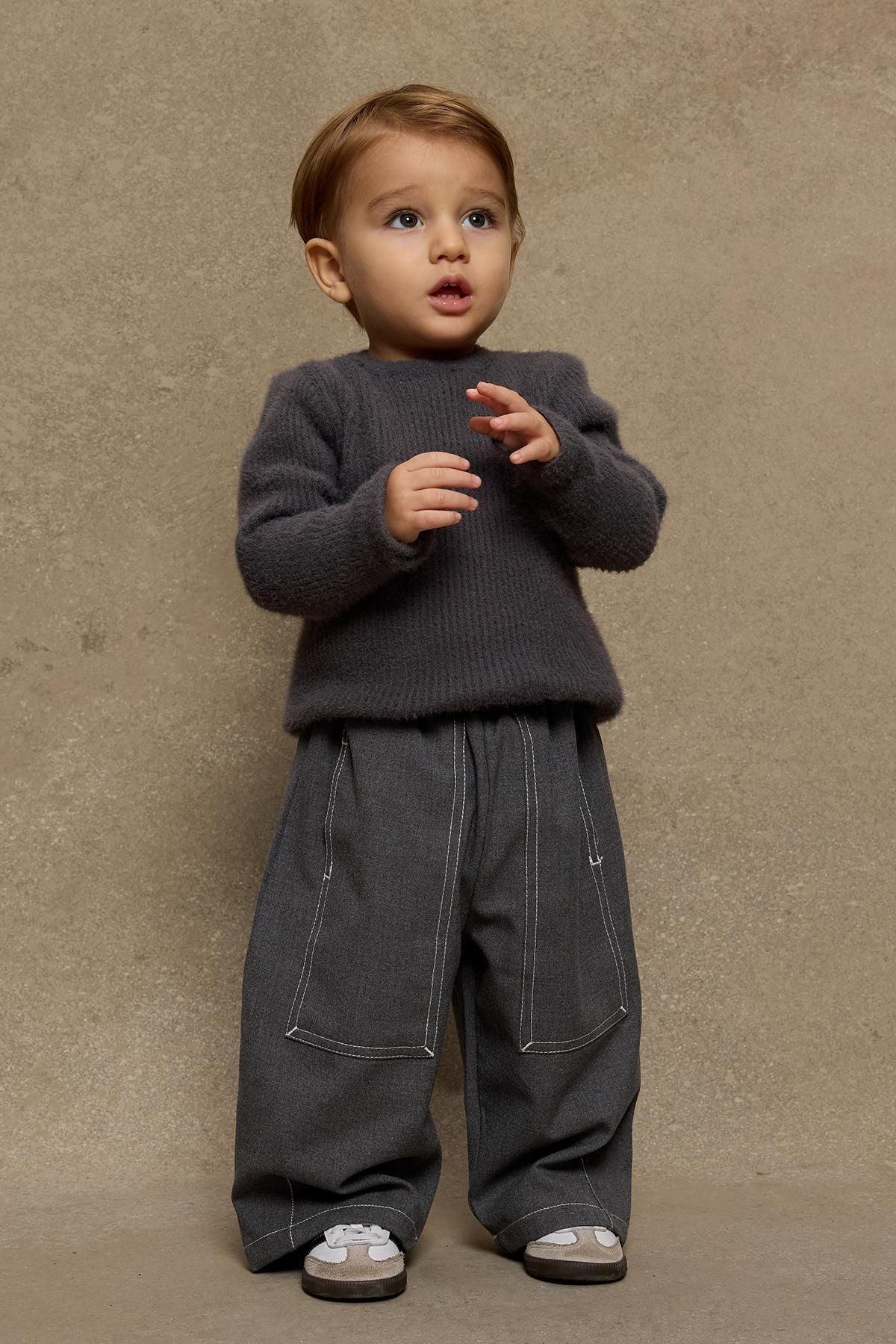 Soft Yumoş Kazak Antrasit