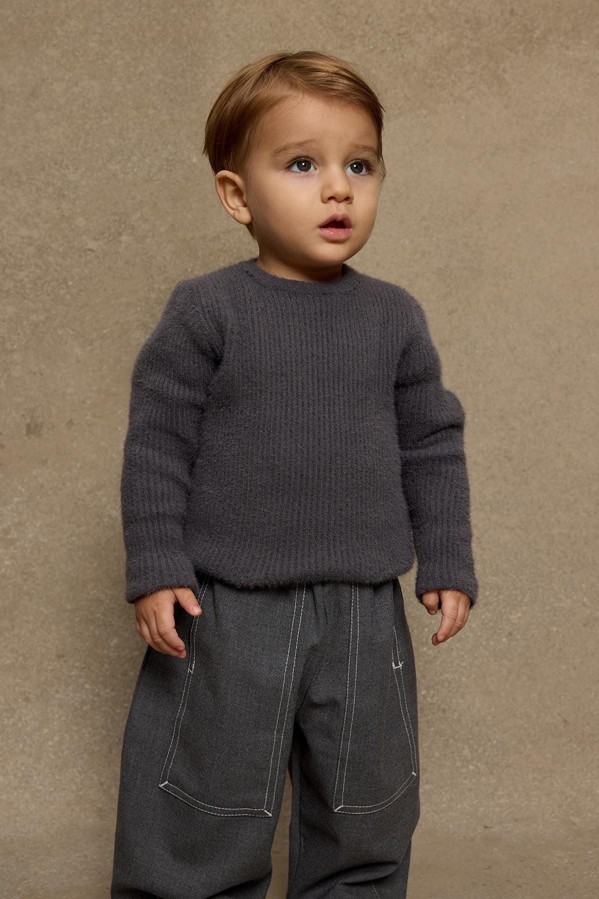 Soft Yumoş Kazak Antrasit