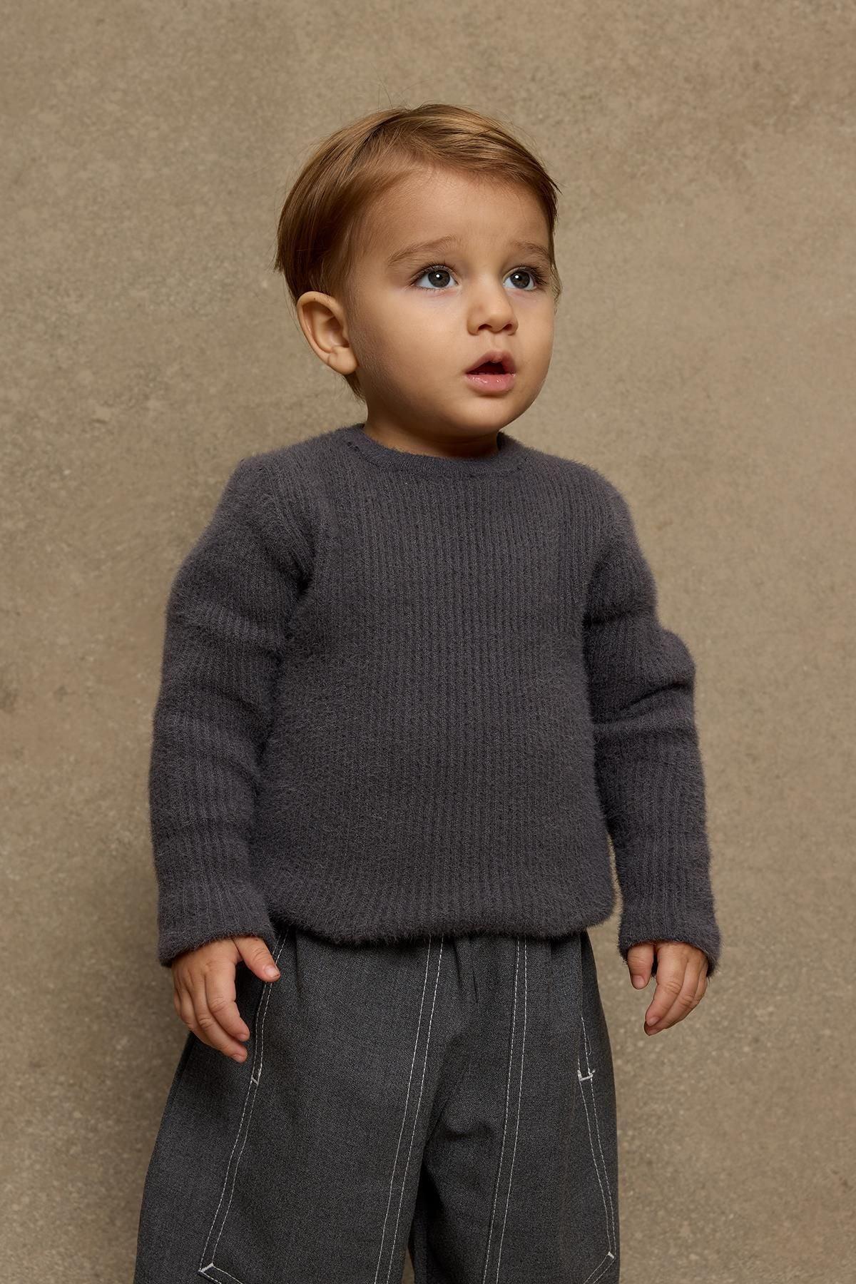 Soft Yumoş Kazak Antrasit