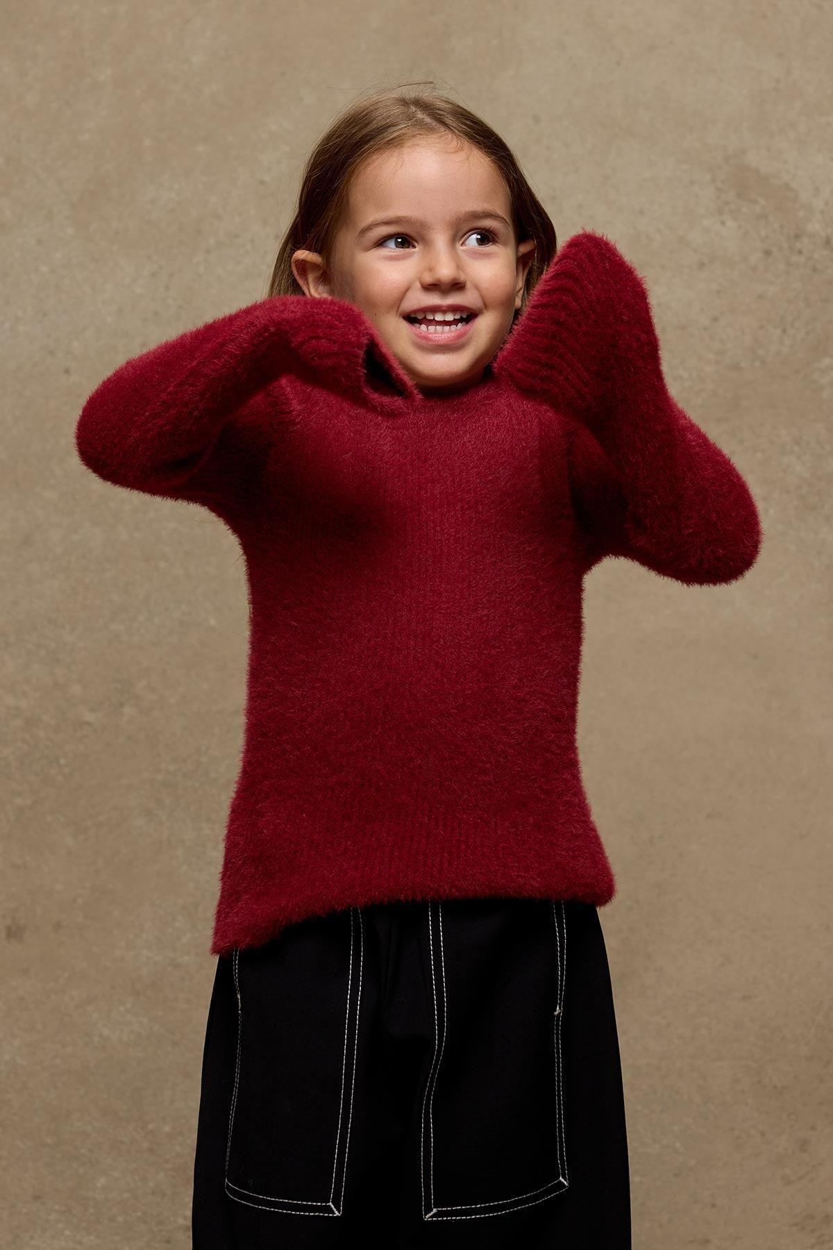 Soft Yumoş Kazak Kırmızı