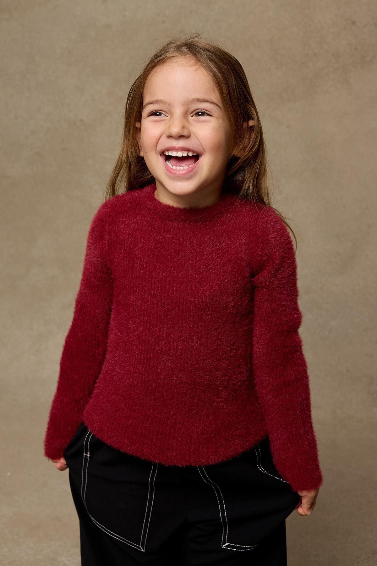 Soft Yumoş Kazak Kırmızı