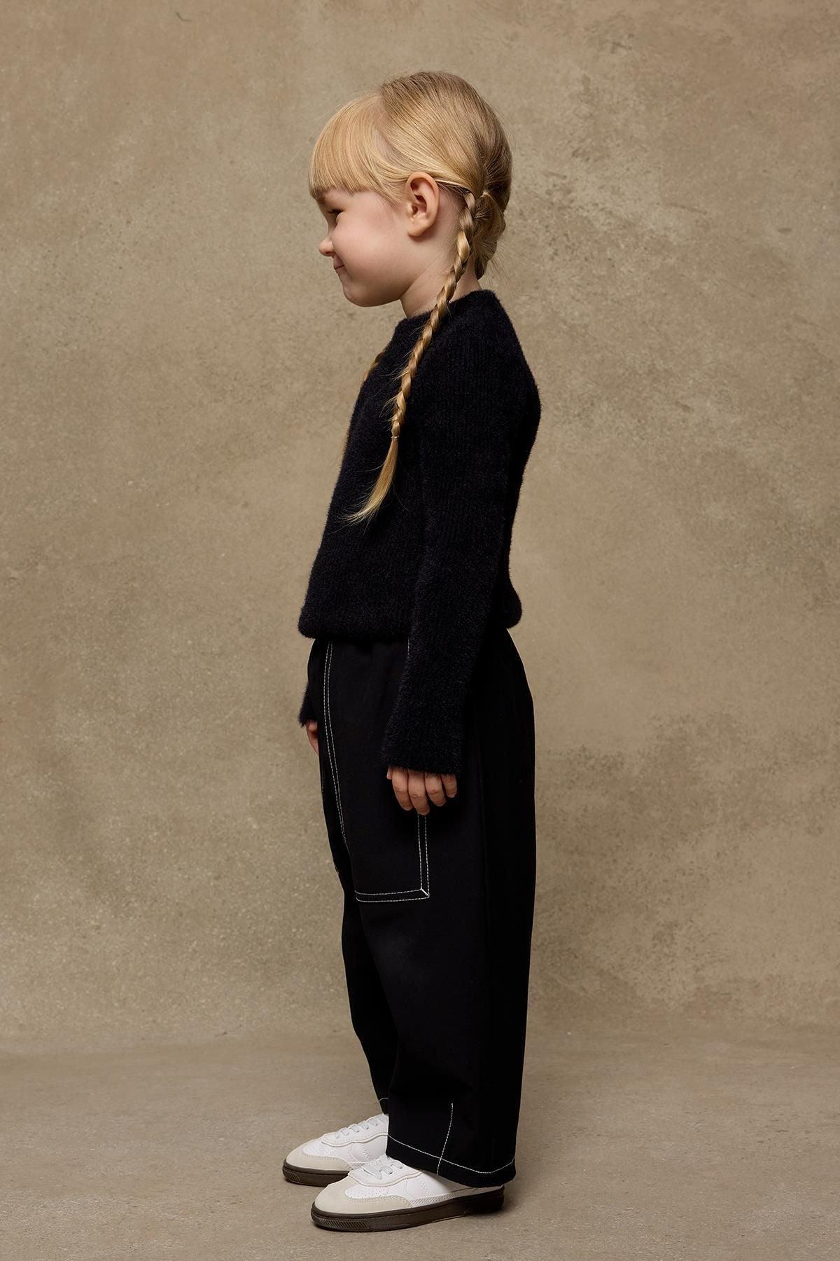 Soft Yumoş Kazak Siyah