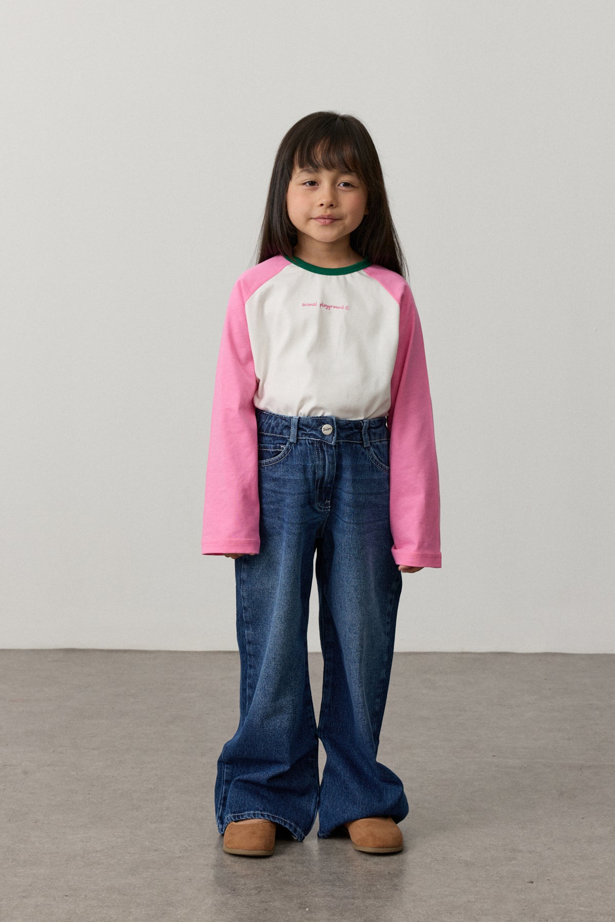 Straight Denim Pantolon Lacivert - Fahhar Kids